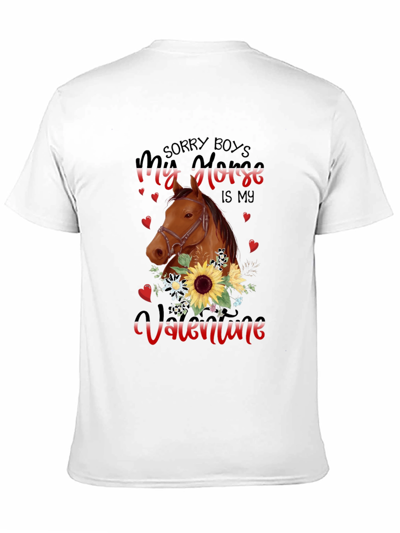 My Horse is My Valentine Graphic Tee