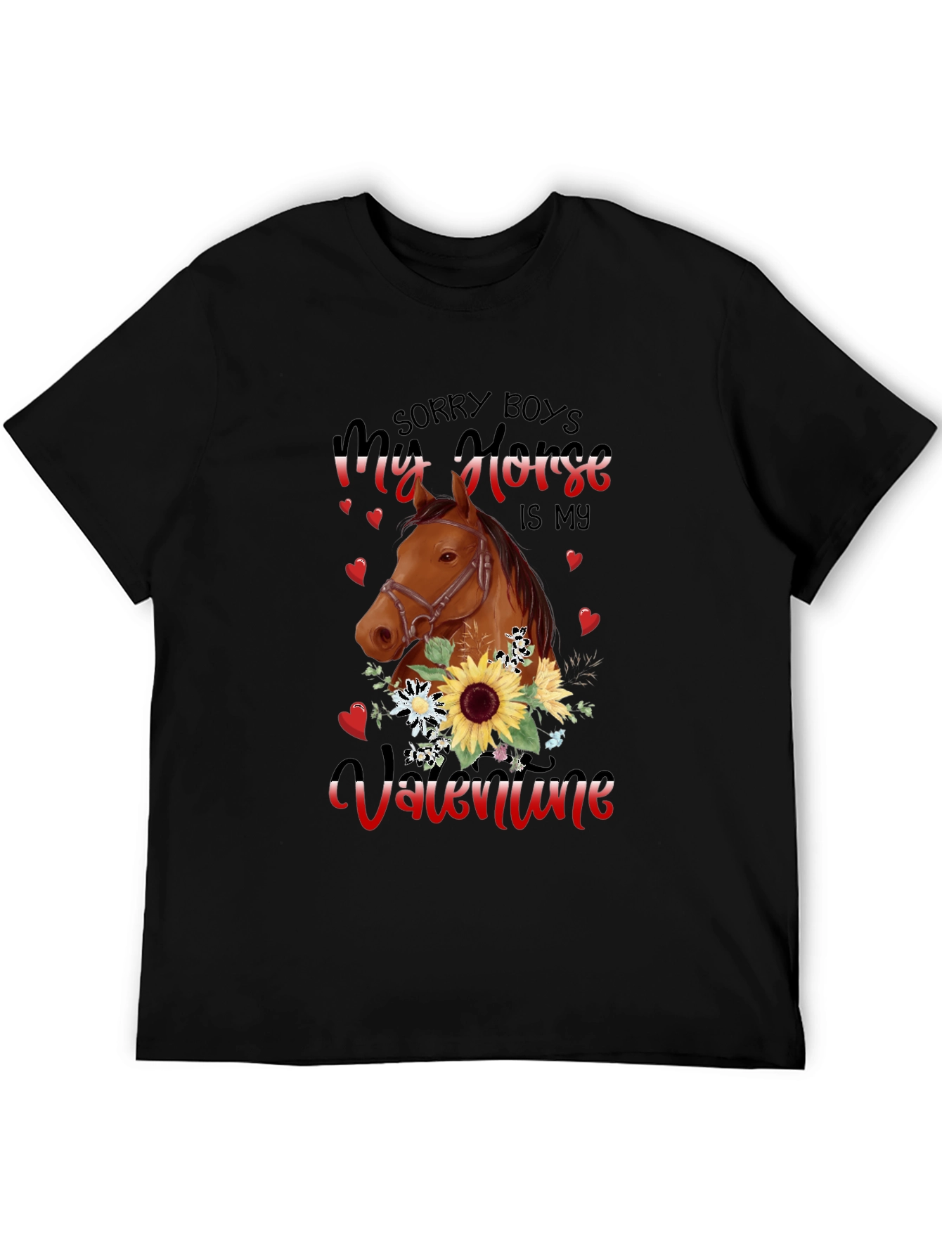 My Horse is My Valentine Graphic Tee
