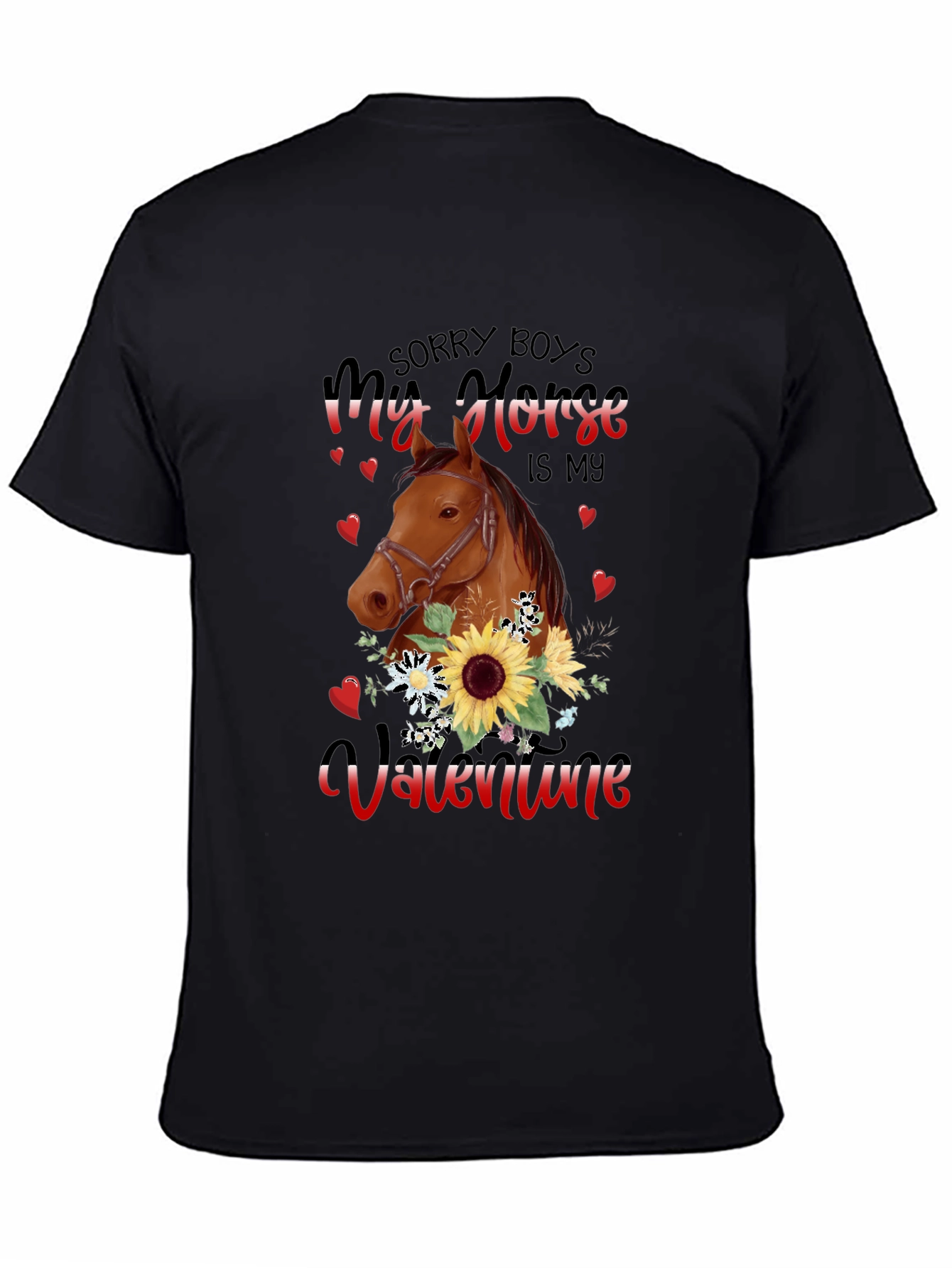 My Horse is My Valentine Graphic Tee