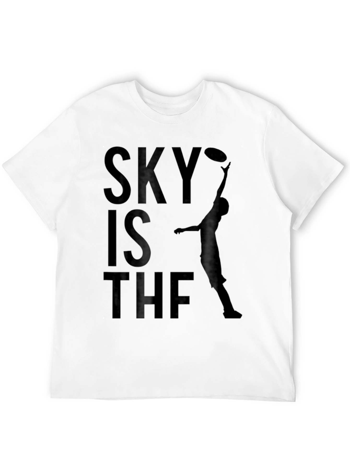 Sky is The Limit Graphic Tee - Black