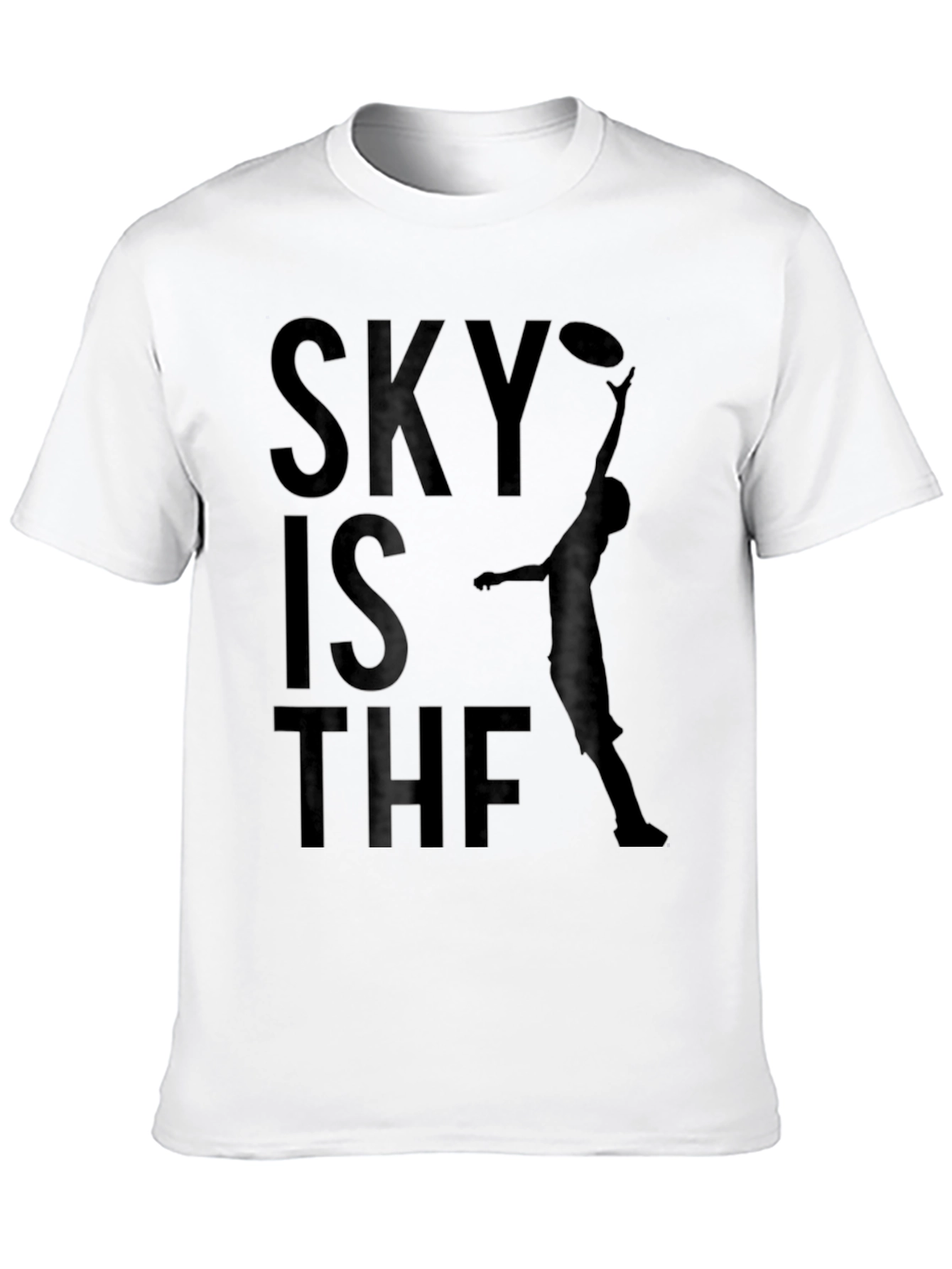Sky is The Limit Graphic Tee - Black