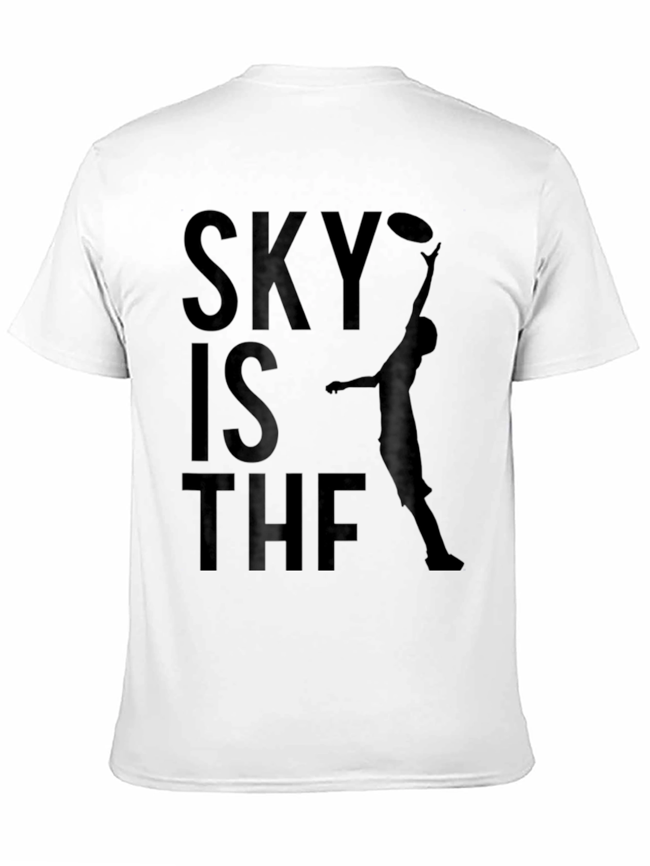 Sky is The Limit Graphic Tee - Black