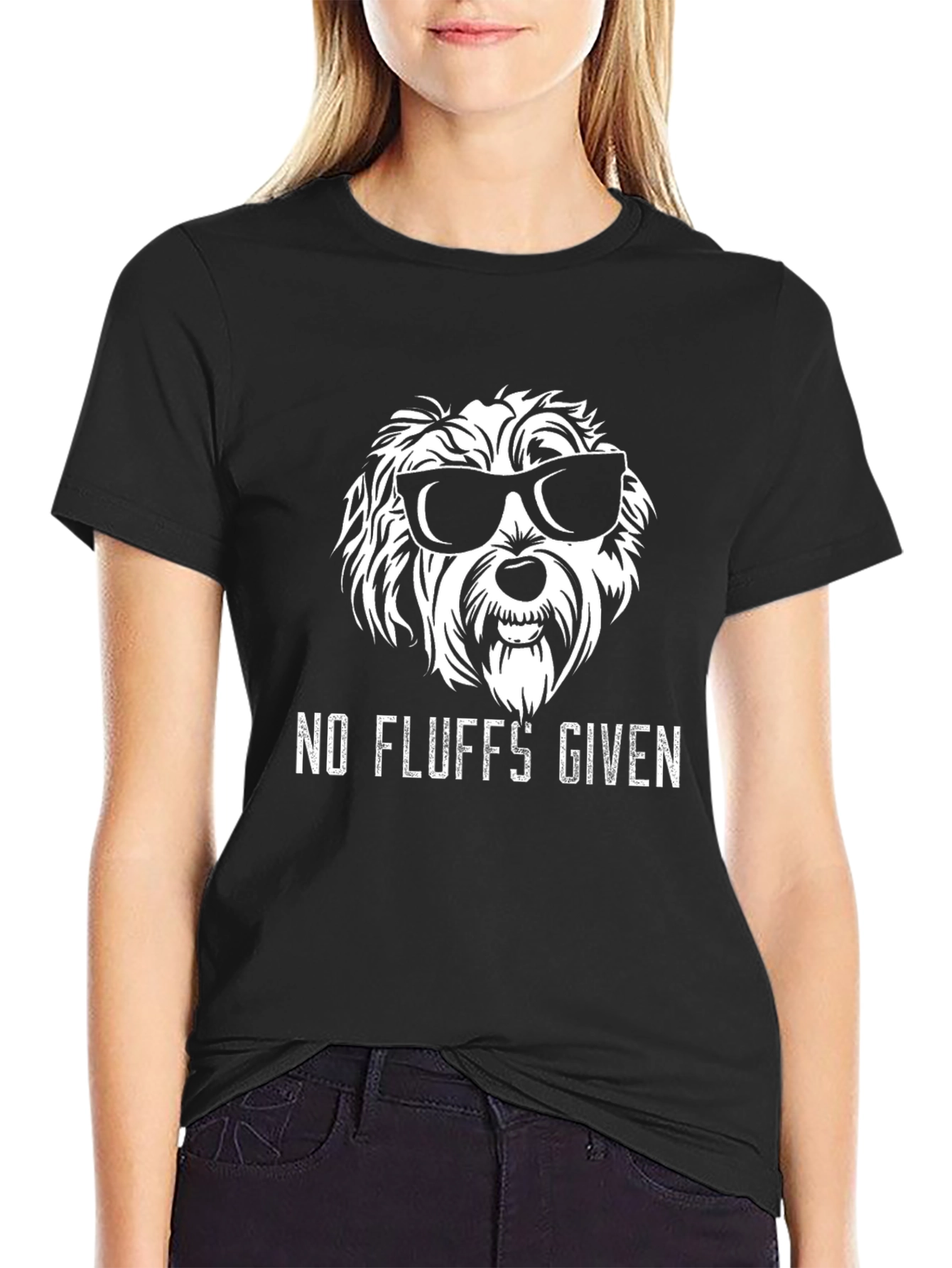 No Fluffs Given Dog T-Shirt