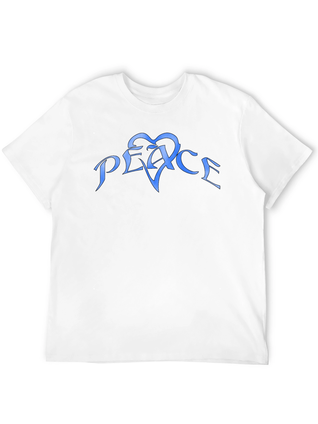 Peace Graphic Black Tee