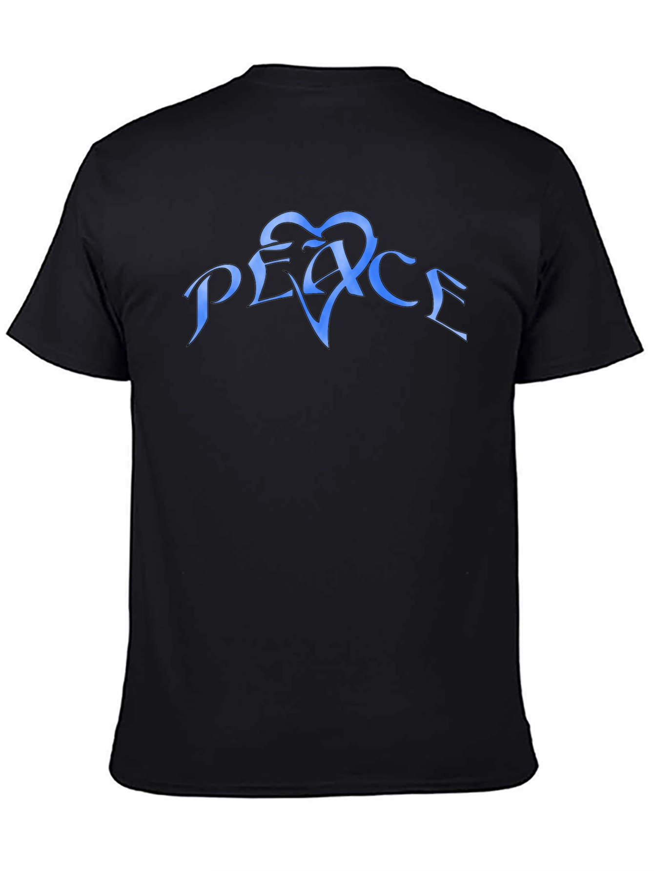 Peace Graphic Black Tee