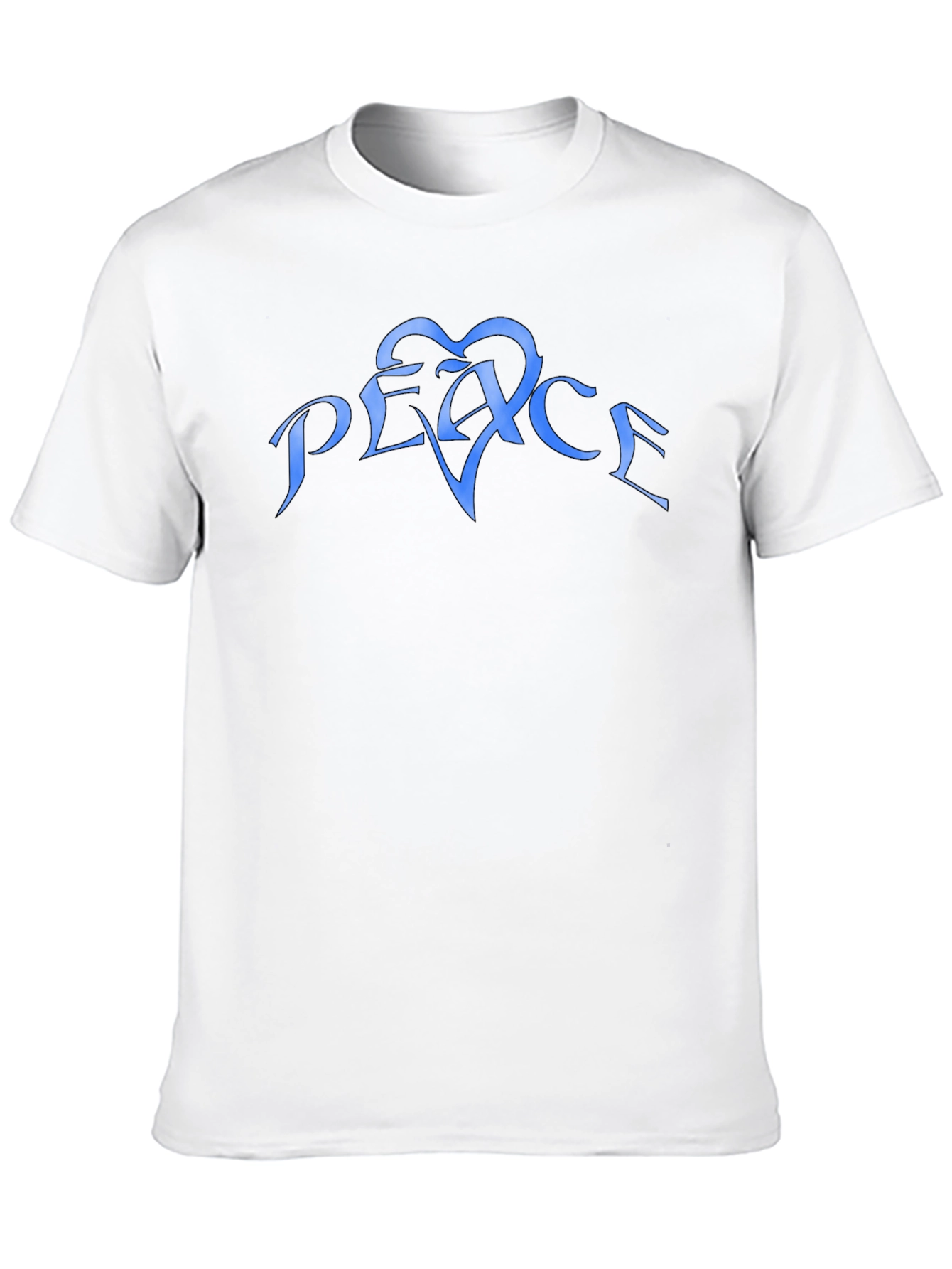 Peace Graphic Black Tee