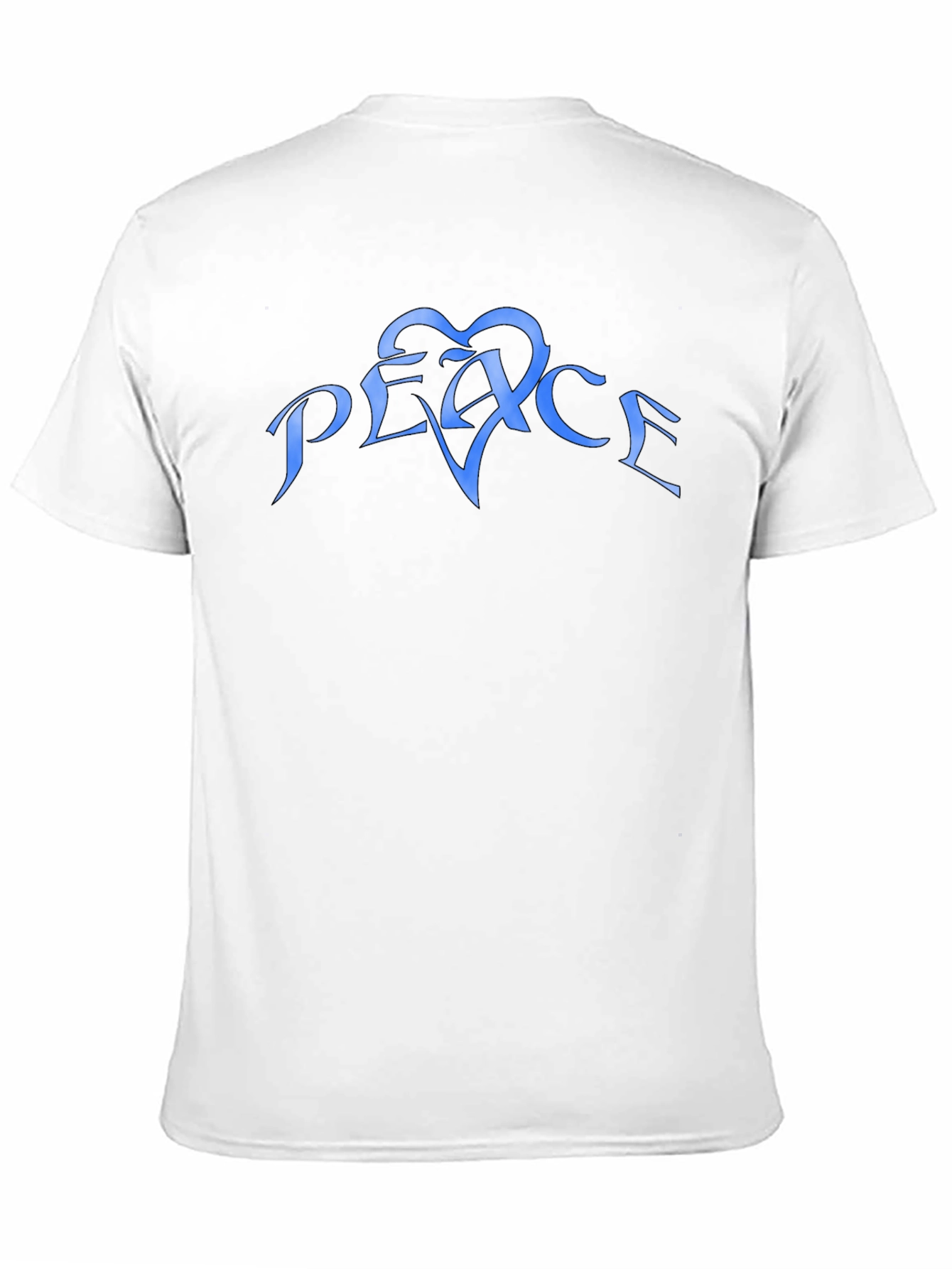 Peace Graphic Black Tee