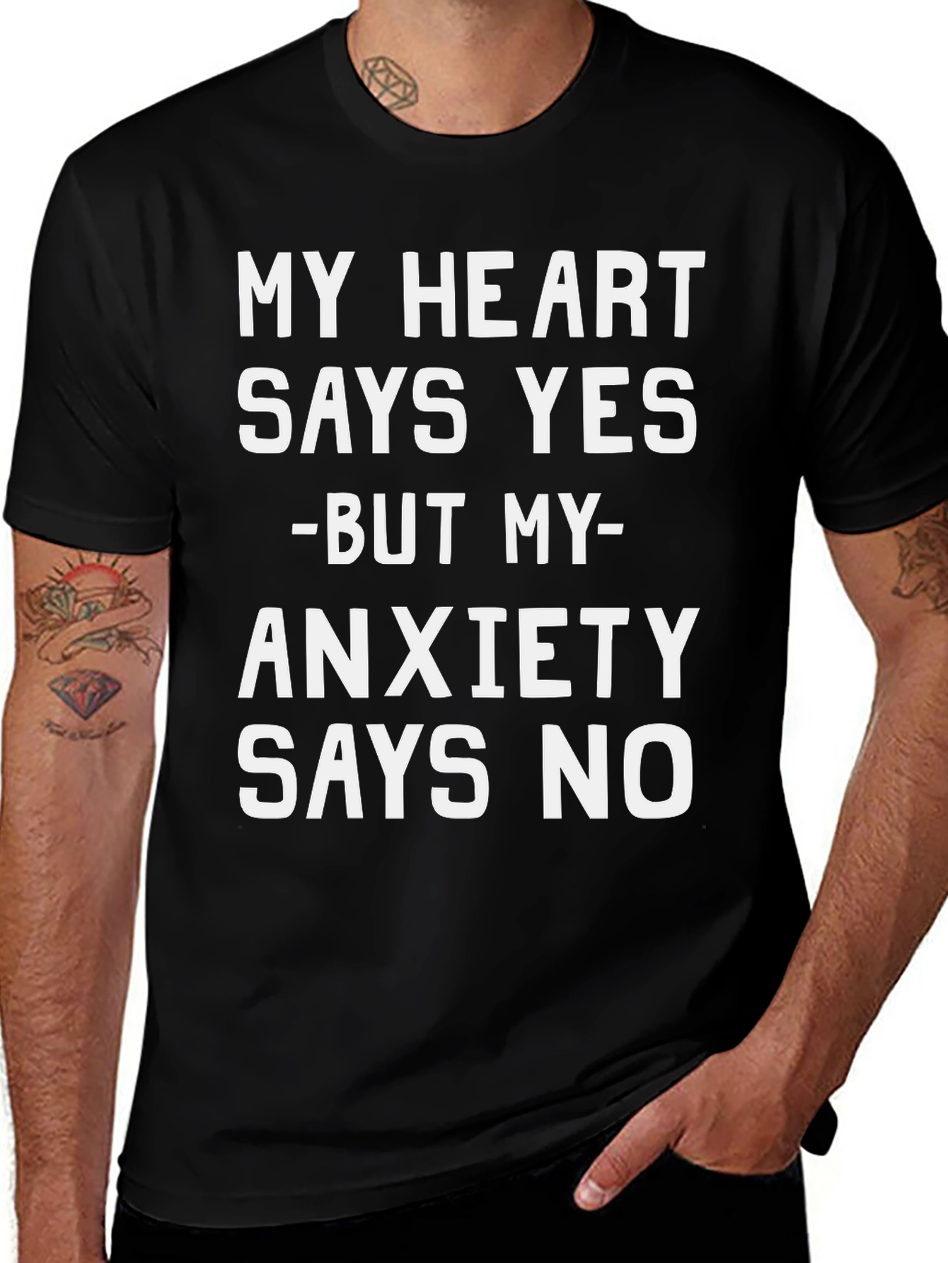 My Heart Says Yes Graphic Tee