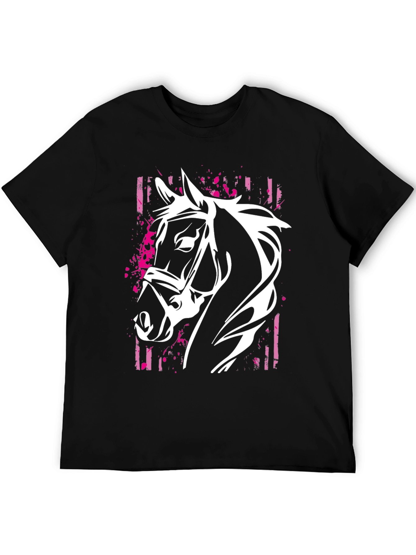 Horse Graphic T-Shirt - Stylish Equestrian Design