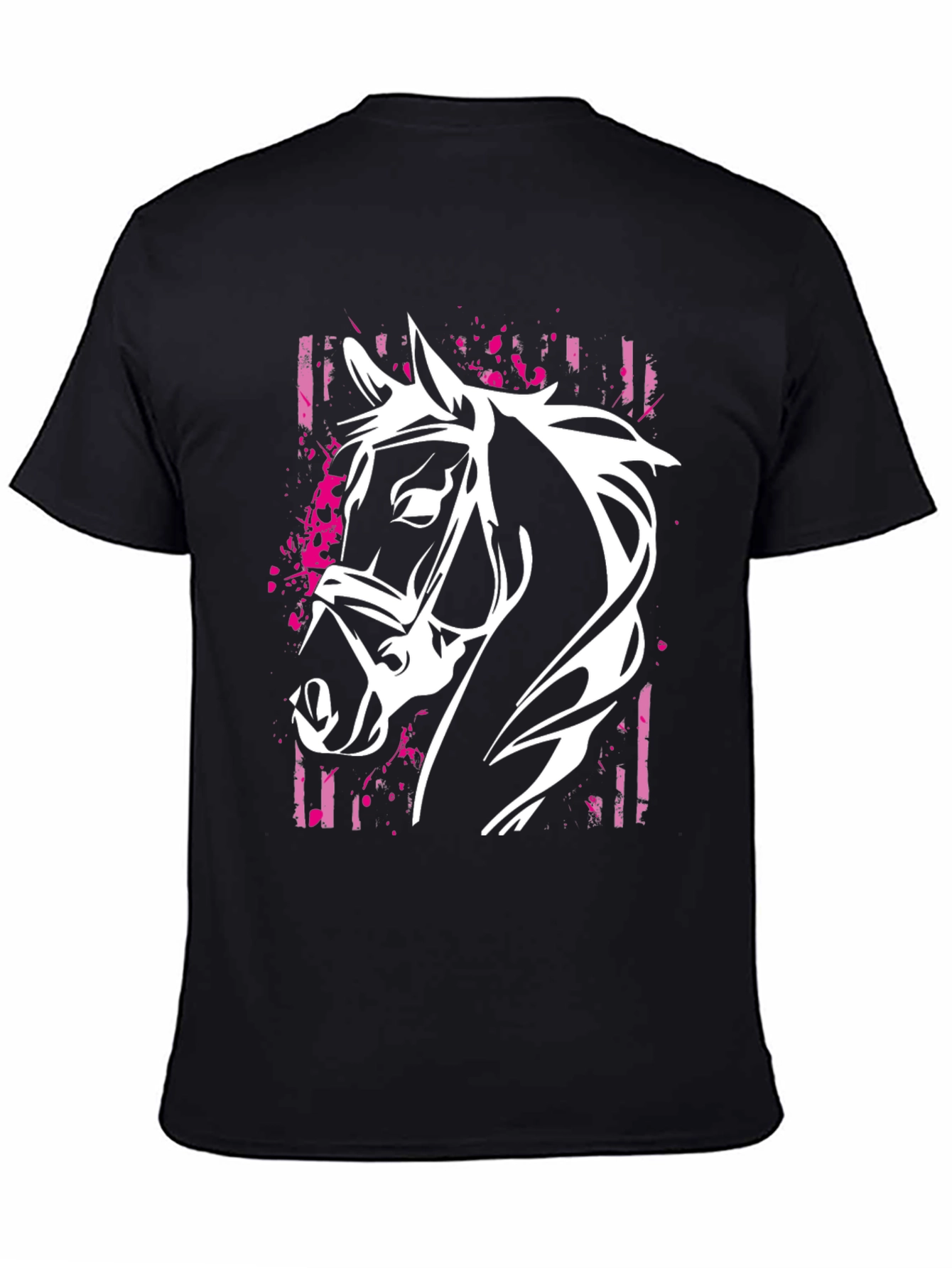 Horse Graphic T-Shirt - Stylish Equestrian Design