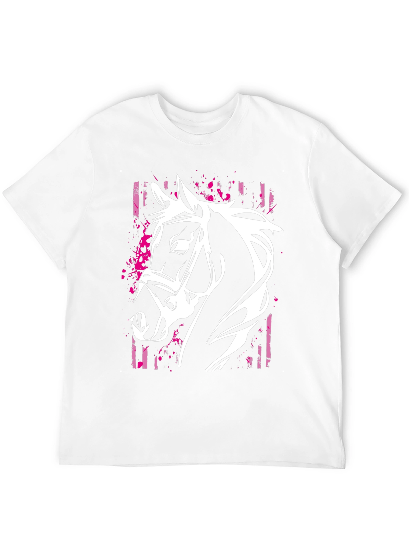 Horse Graphic T-Shirt - Stylish Equestrian Design