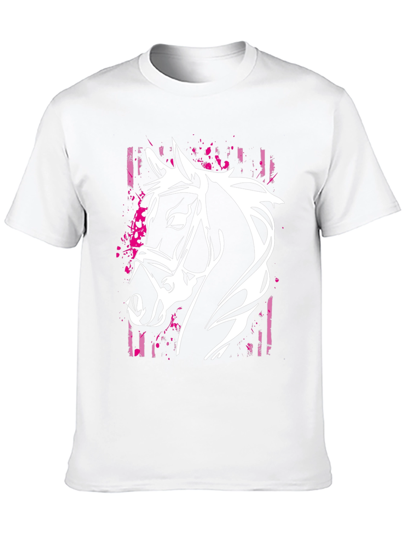 Horse Graphic T-Shirt - Stylish Equestrian Design