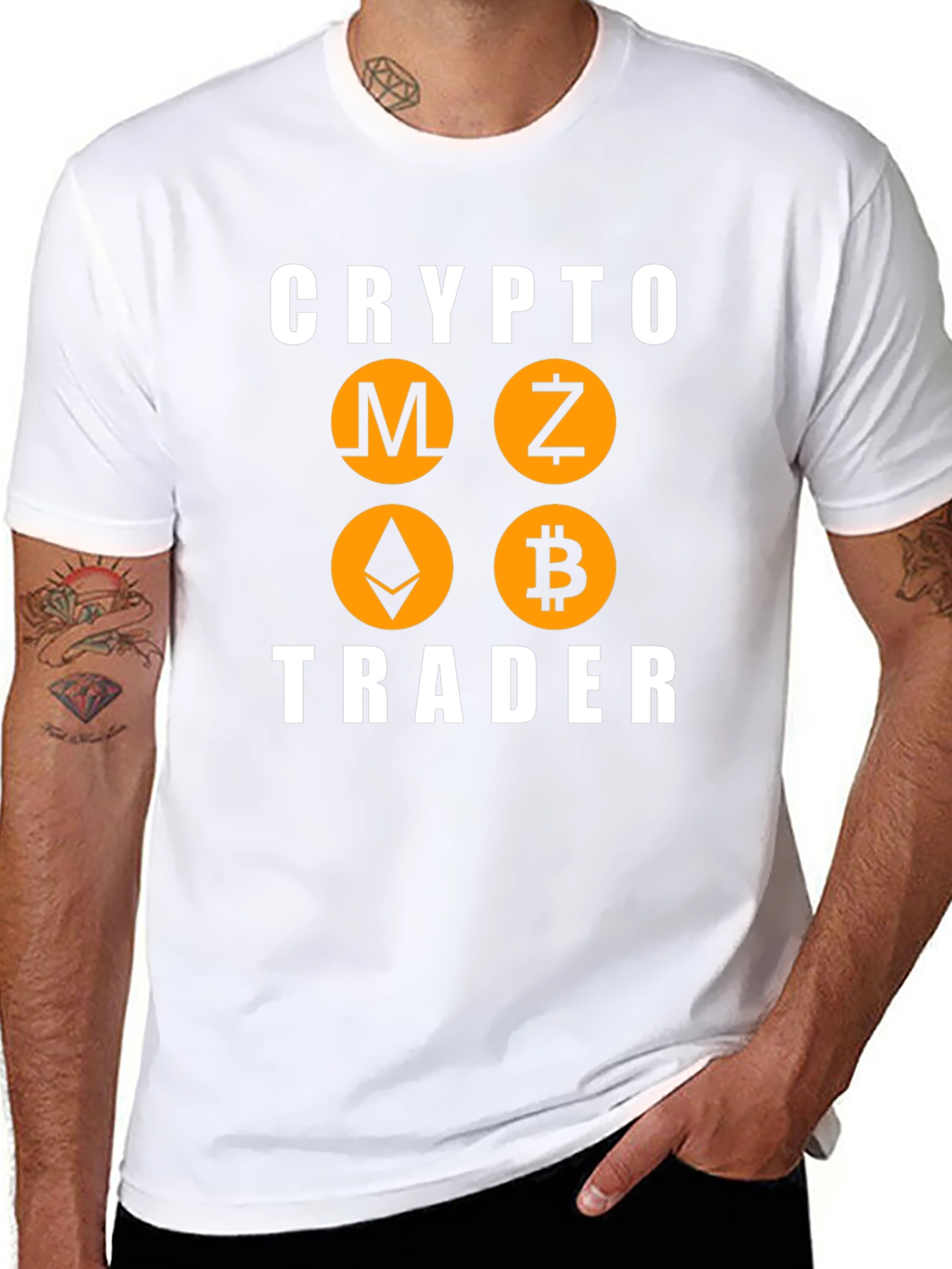 Crypto Trader T-Shirt - Bitcoin Ethereum & More!