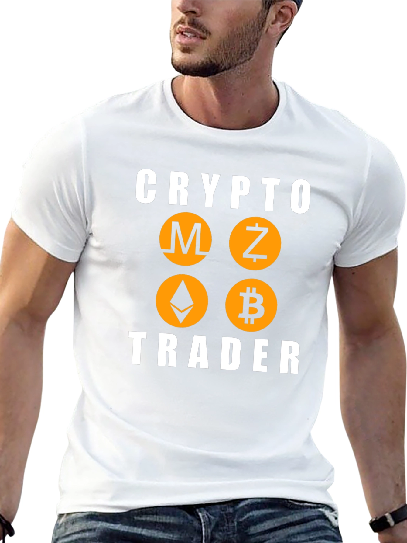 Crypto Trader T-Shirt - Bitcoin Ethereum & More!