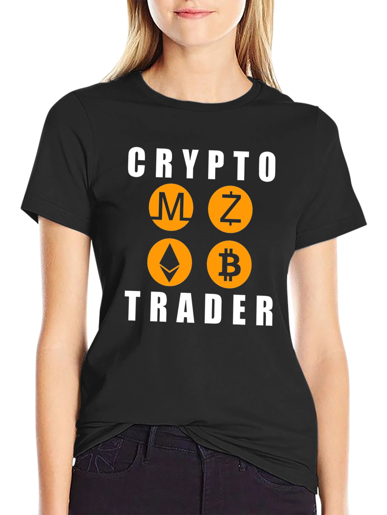 Crypto Trader T-Shirt - Bitcoin Ethereum & More!