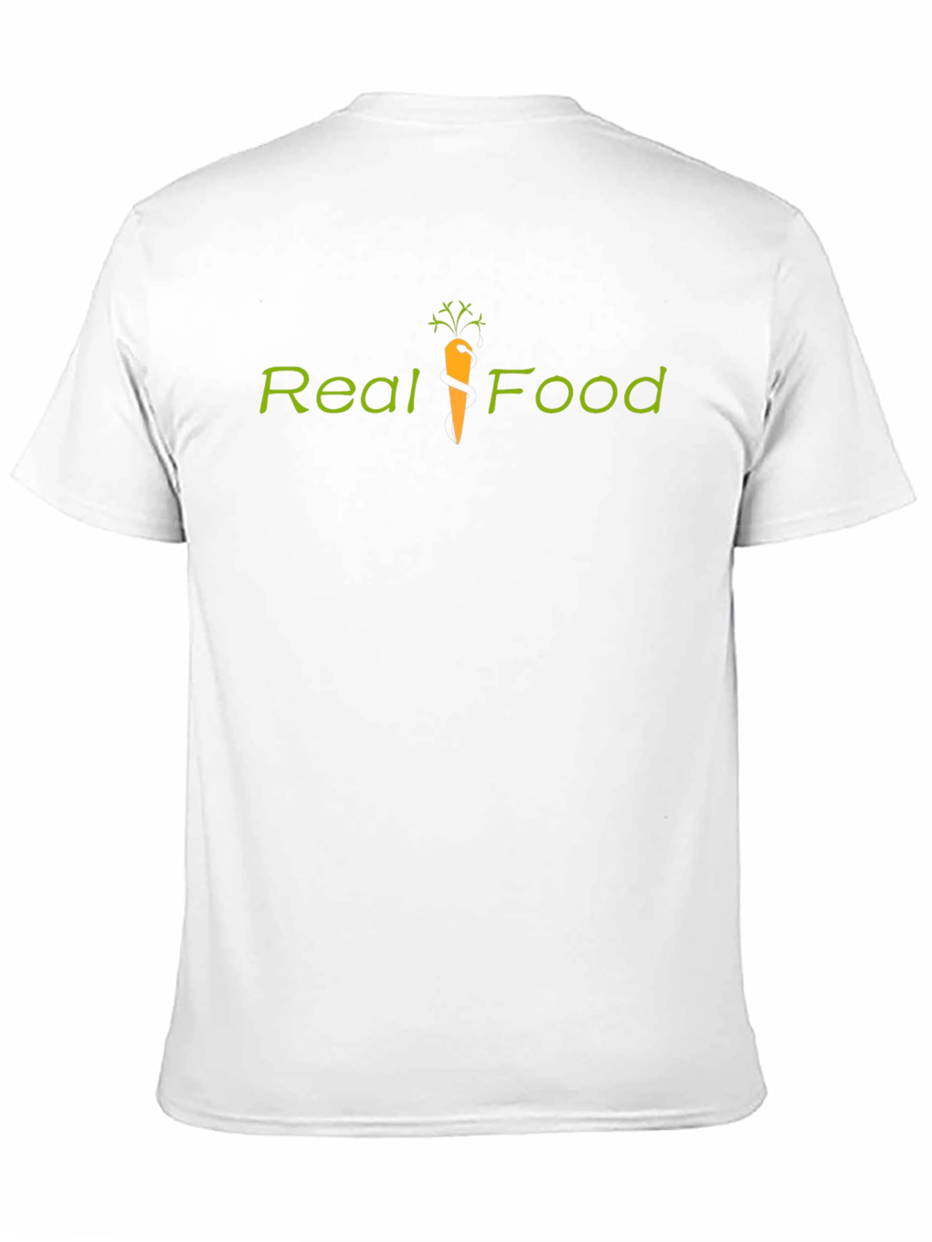 Real Food T-Shirt - Healthy Lifestyle Tee
