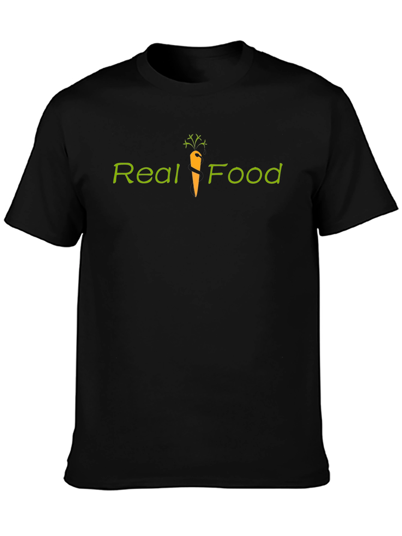 Real Food T-Shirt - Healthy Lifestyle Tee