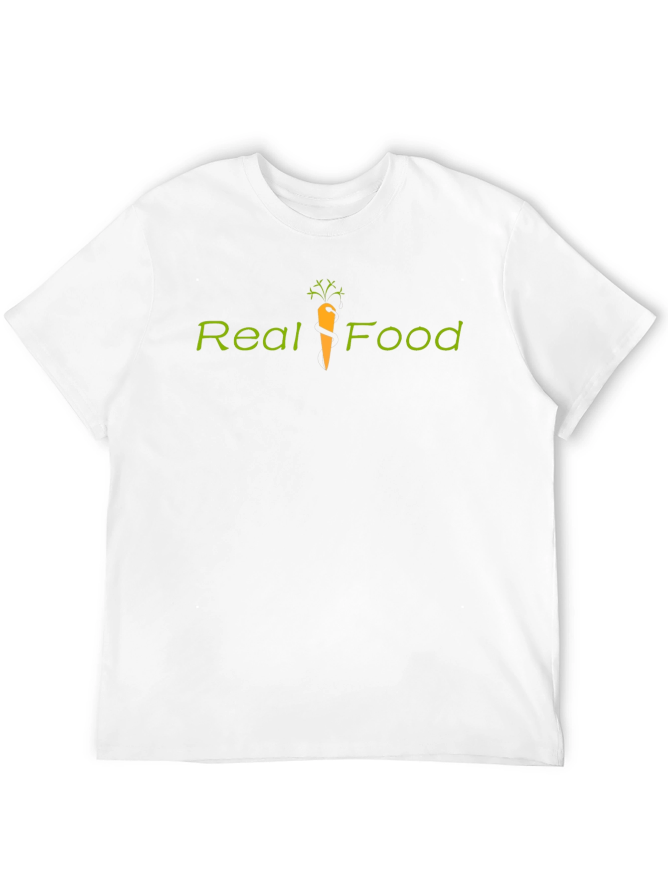 Real Food T-Shirt - Healthy Lifestyle Tee