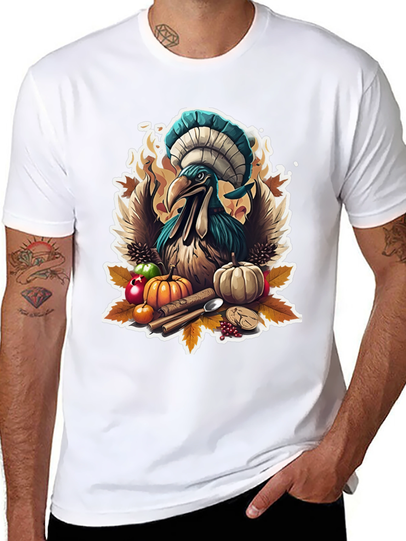 Thanksgiving Turkey Graphic Tee