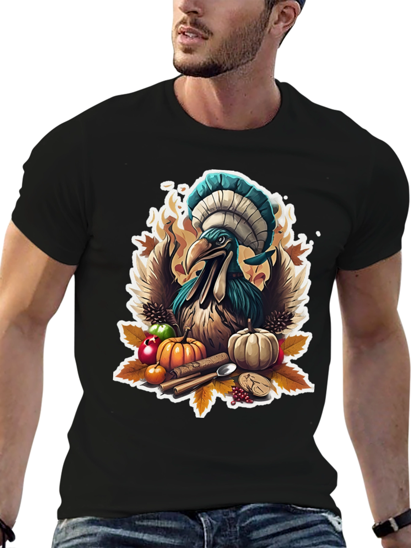 Thanksgiving Turkey Graphic Tee