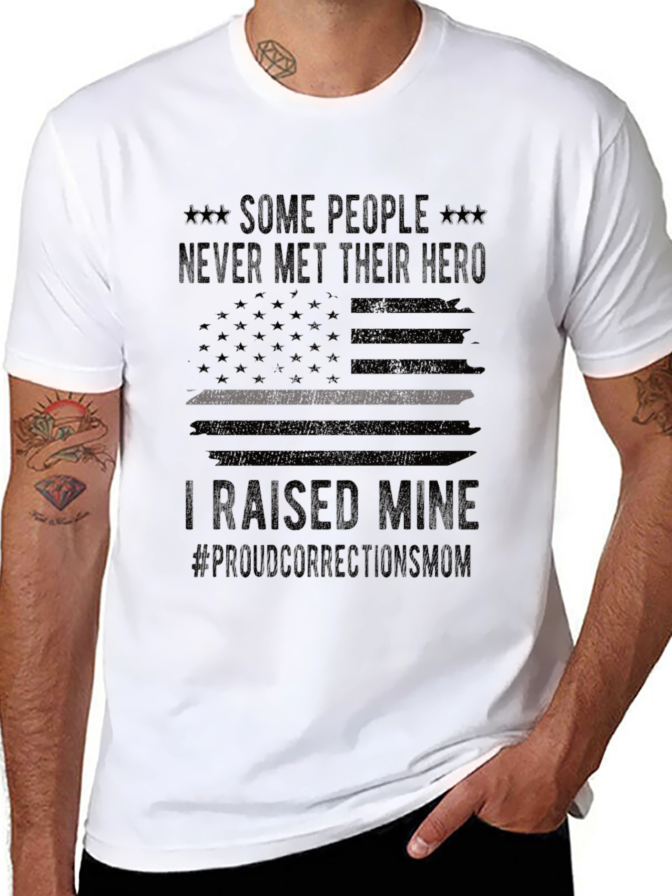 Proud Corrections Mom T-Shirt