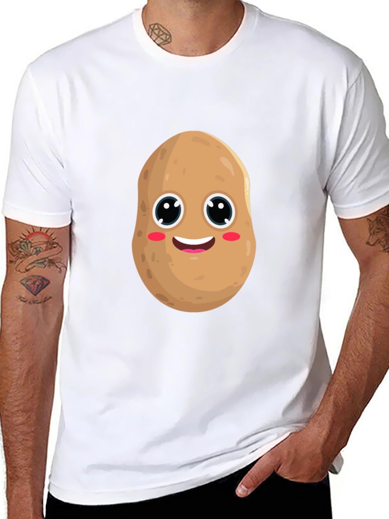 Potato Head T-Shirt - Cute Graphic Tee