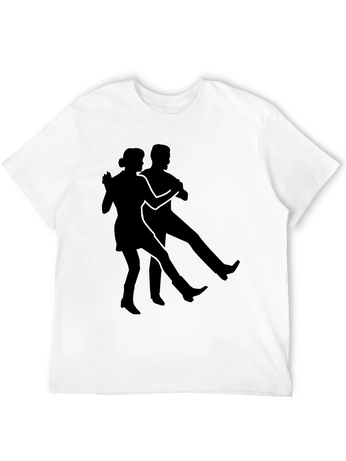 Swing Dance Graphic Tee - Classic Black T-Shirt