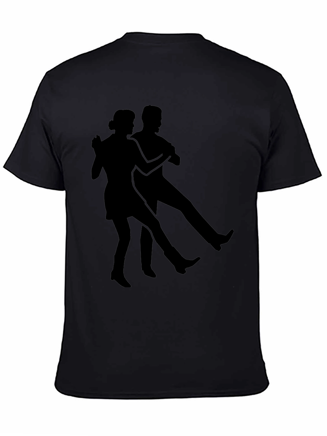 Swing Dance Graphic Tee - Classic Black T-Shirt