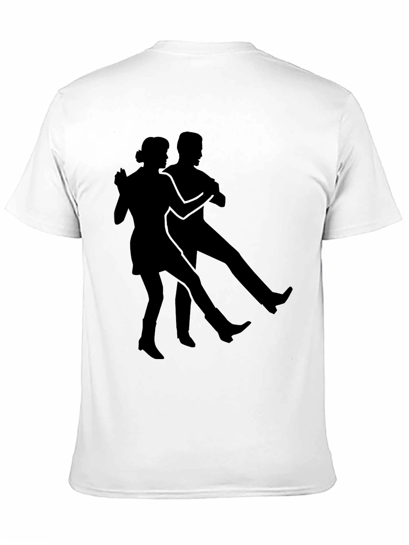 Swing Dance Graphic Tee - Classic Black T-Shirt