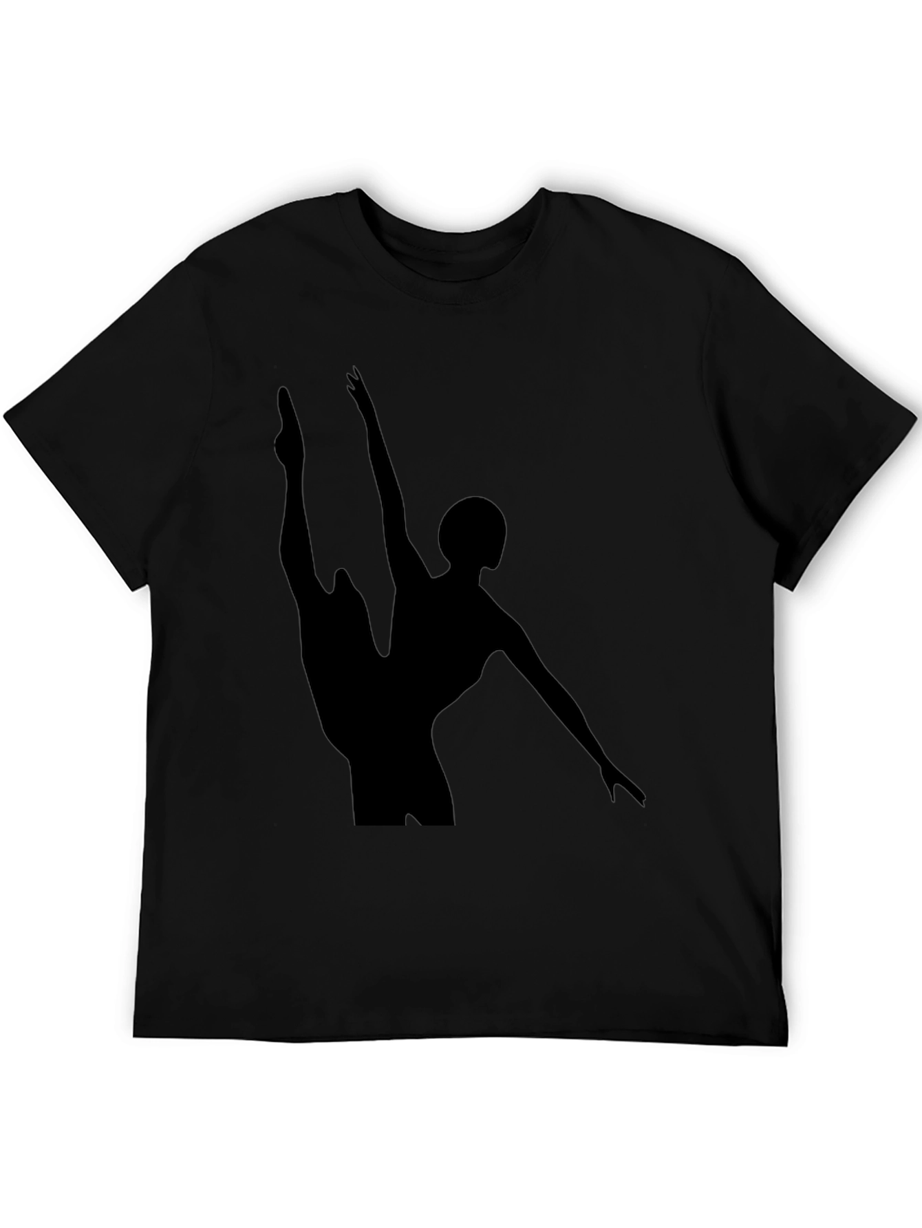 Ballerina Silhouette Graphic T-Shirt