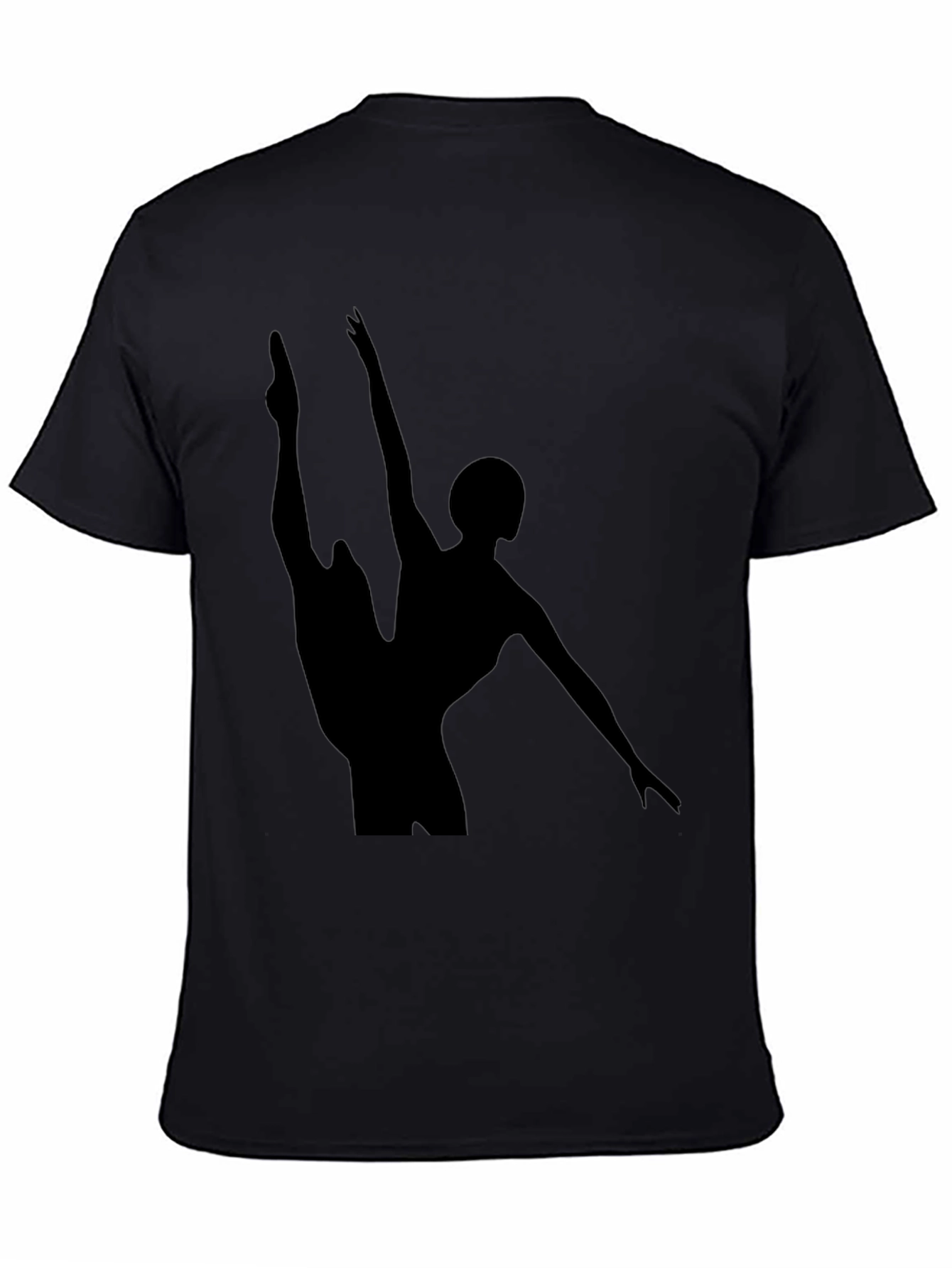 Ballerina Silhouette Graphic T-Shirt
