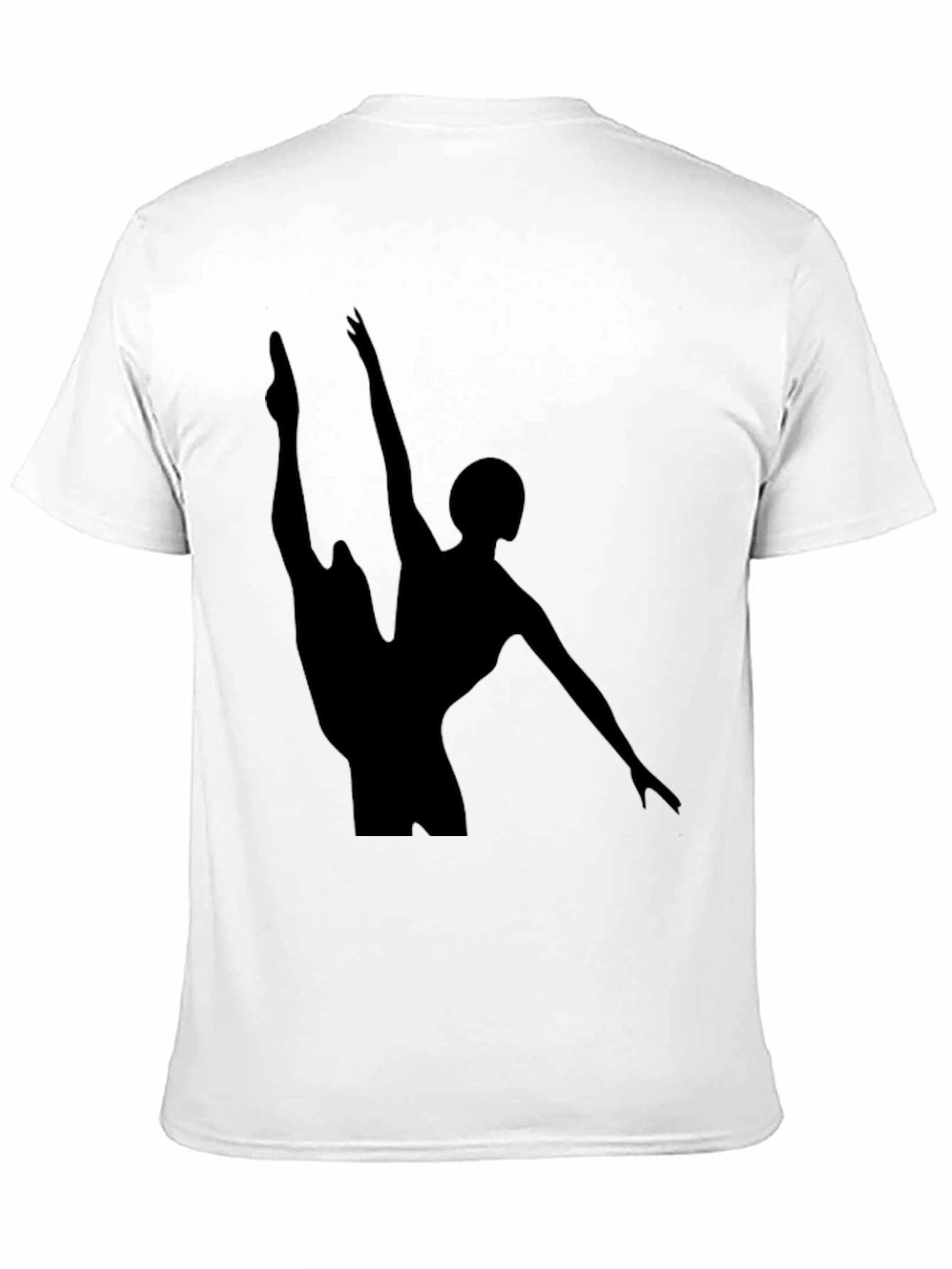Ballerina Silhouette Graphic T-Shirt