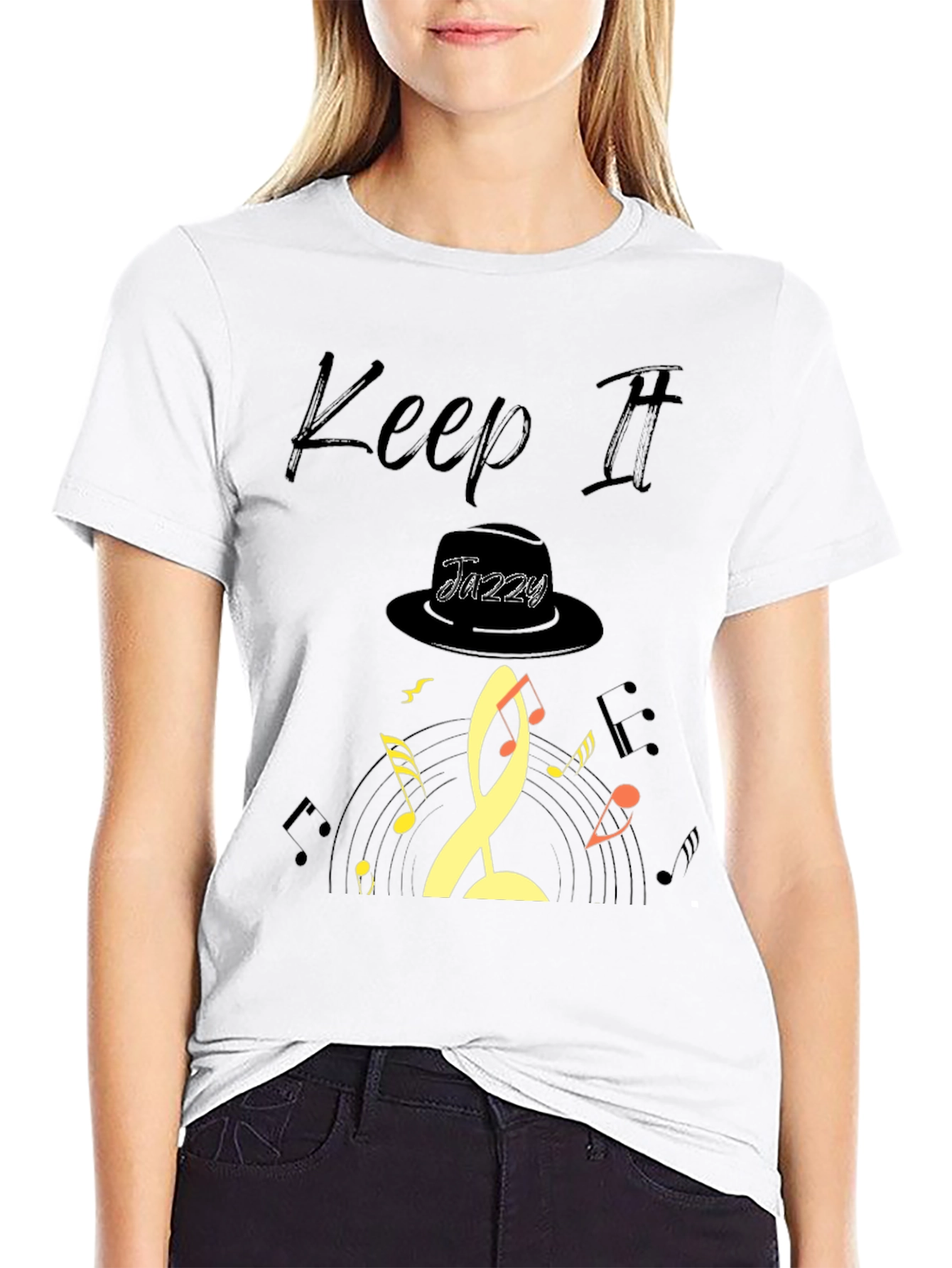 Keep it Jazzy Graphic Tee
