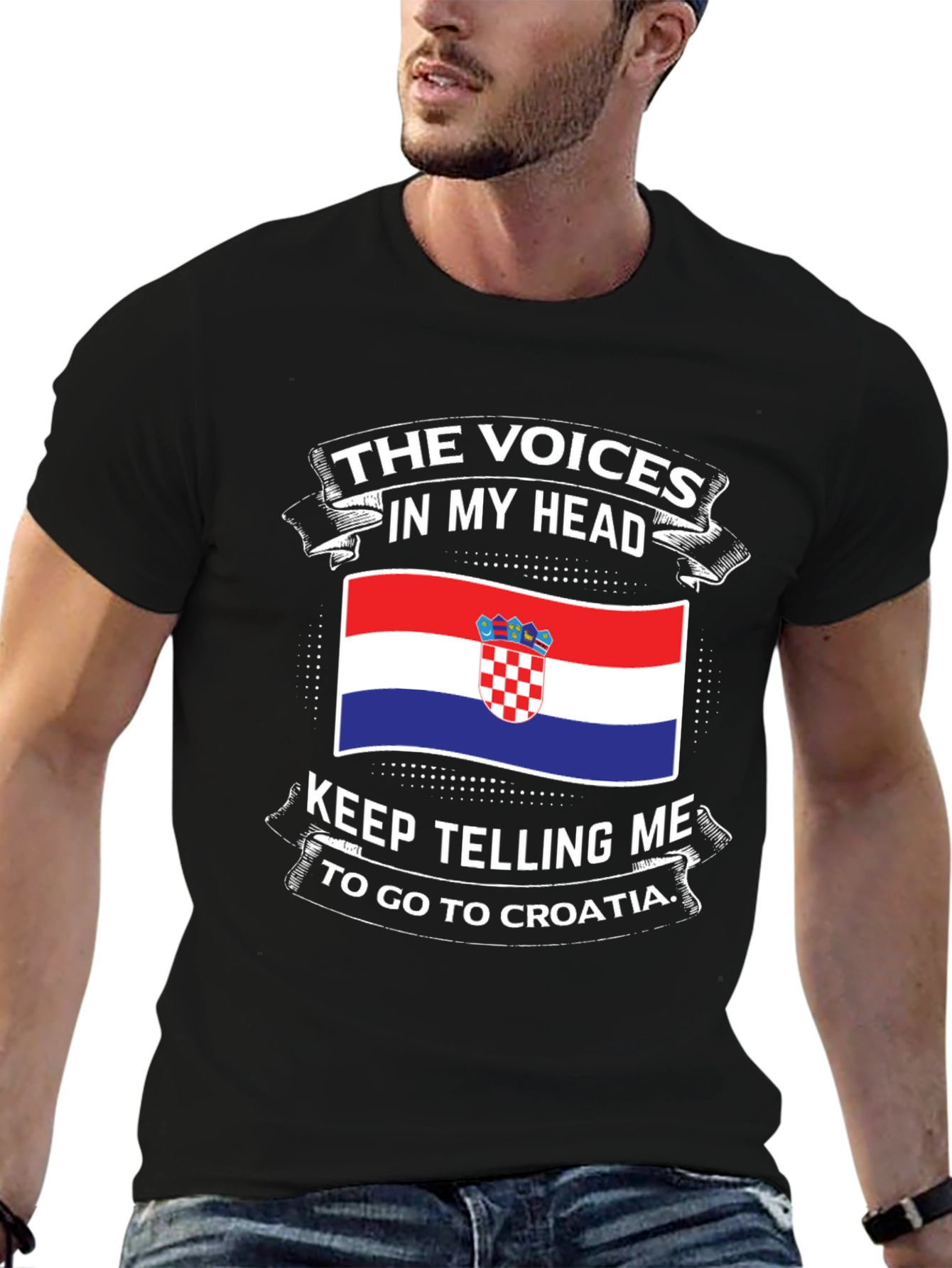 Croatia T-Shirt - Voices in My Head Croatia Trip