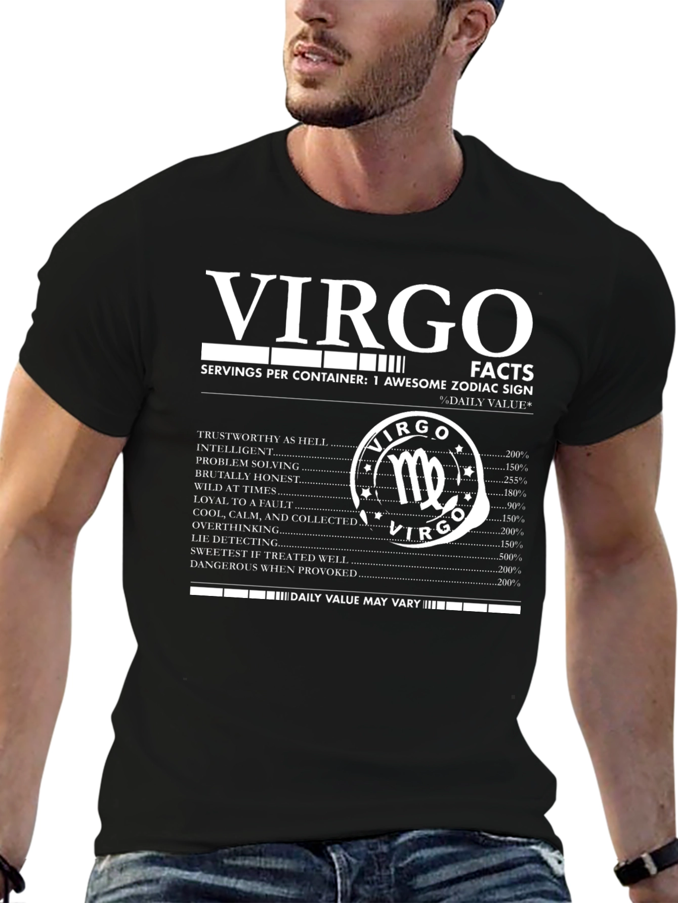 Virgo Zodiac Sign Facts T-Shirt