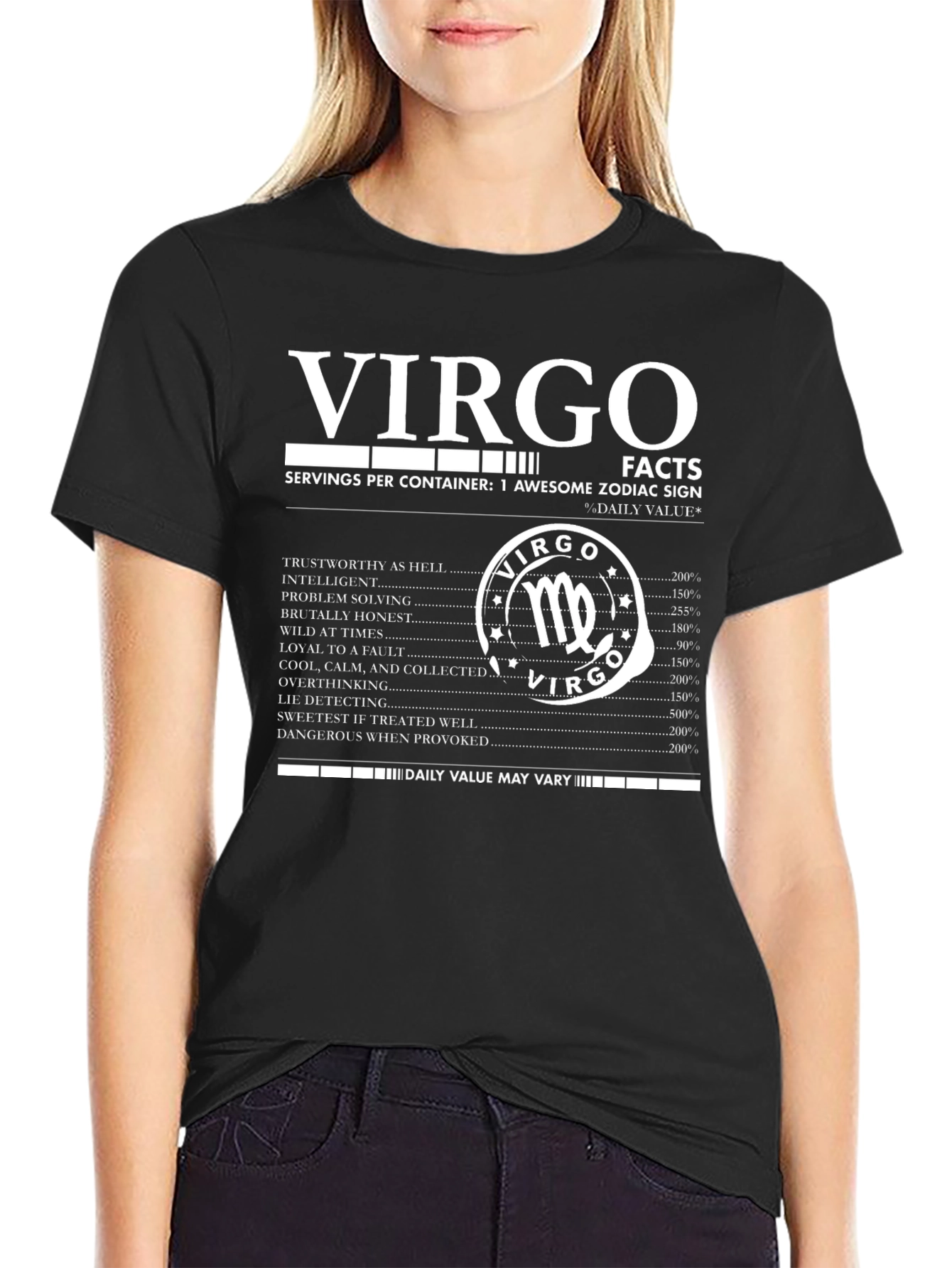 Virgo Zodiac Sign Facts T-Shirt