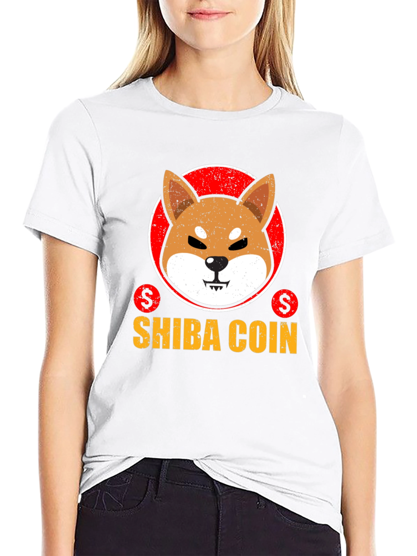 Shiba Coin Graphic T-Shirt - Crypto Meme Tee
