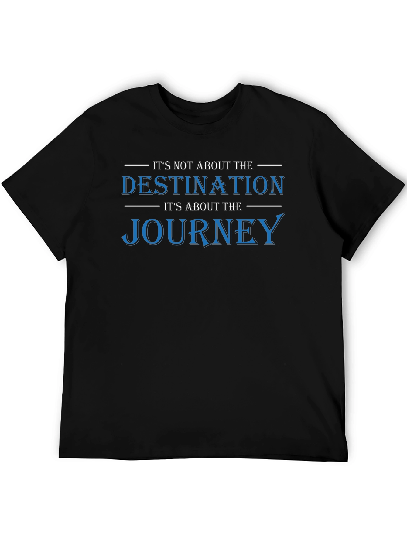 Journey Over Destination Graphic T-Shirt