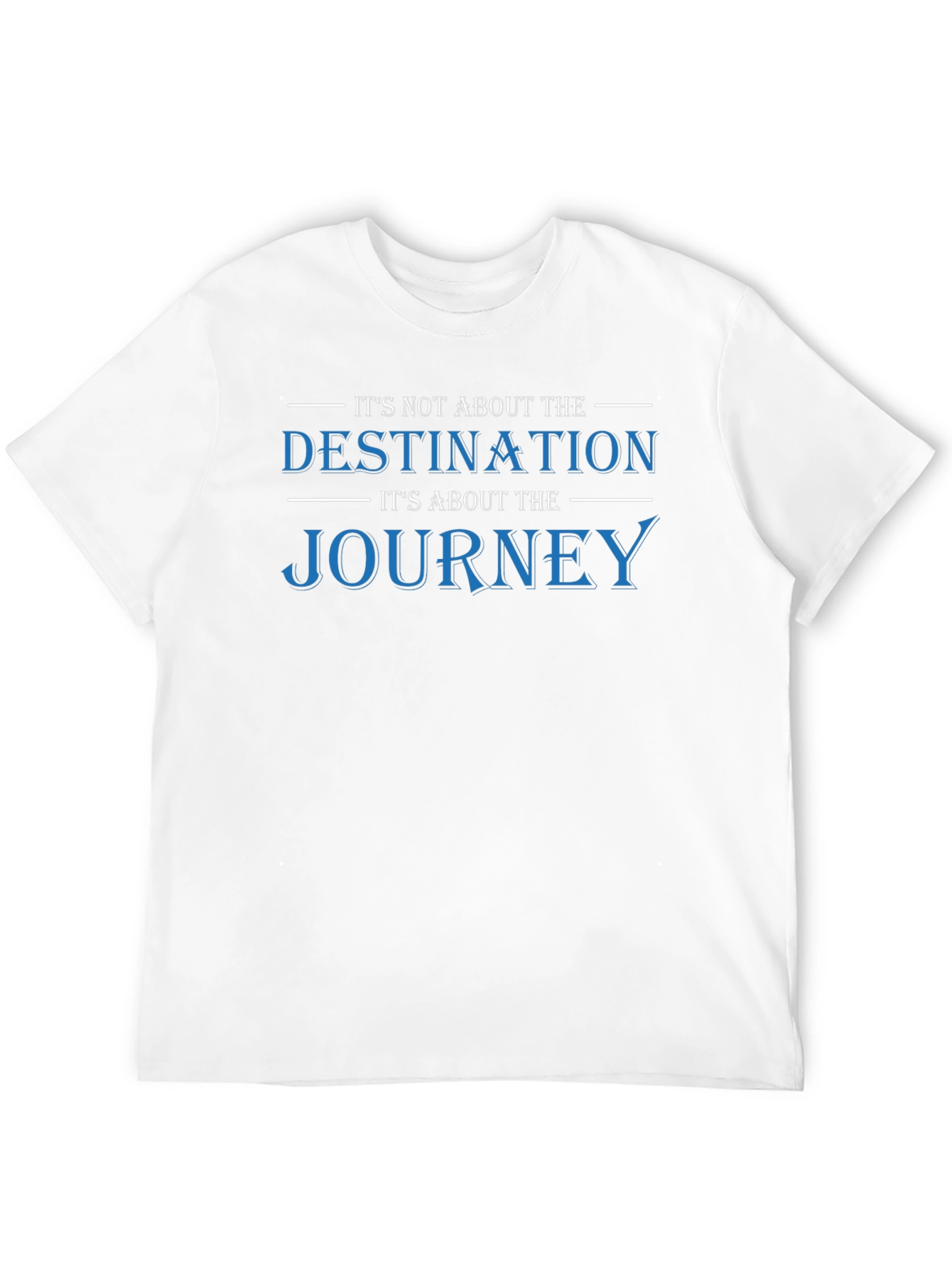 Journey Over Destination Graphic T-Shirt