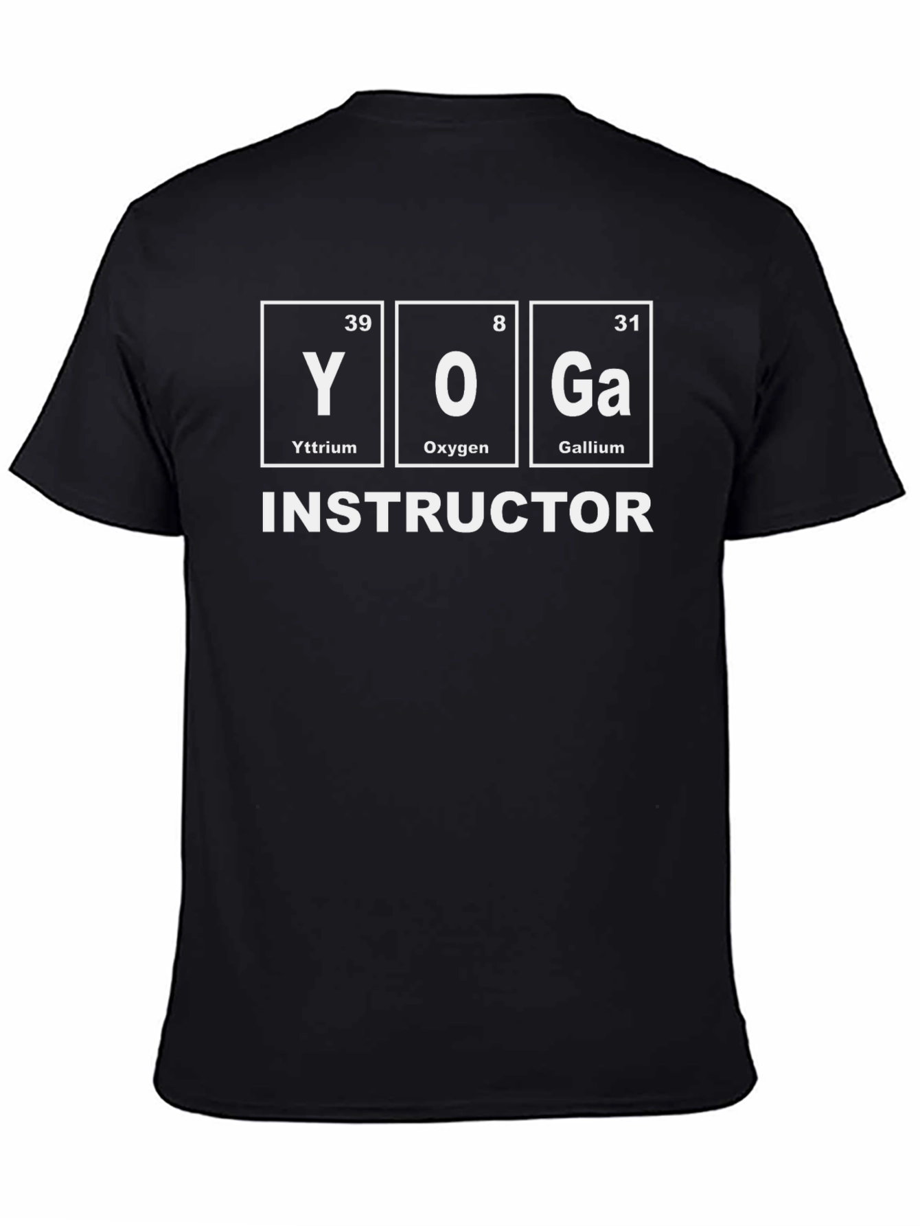 Yoga Instructor Periodic Table T-Shirt