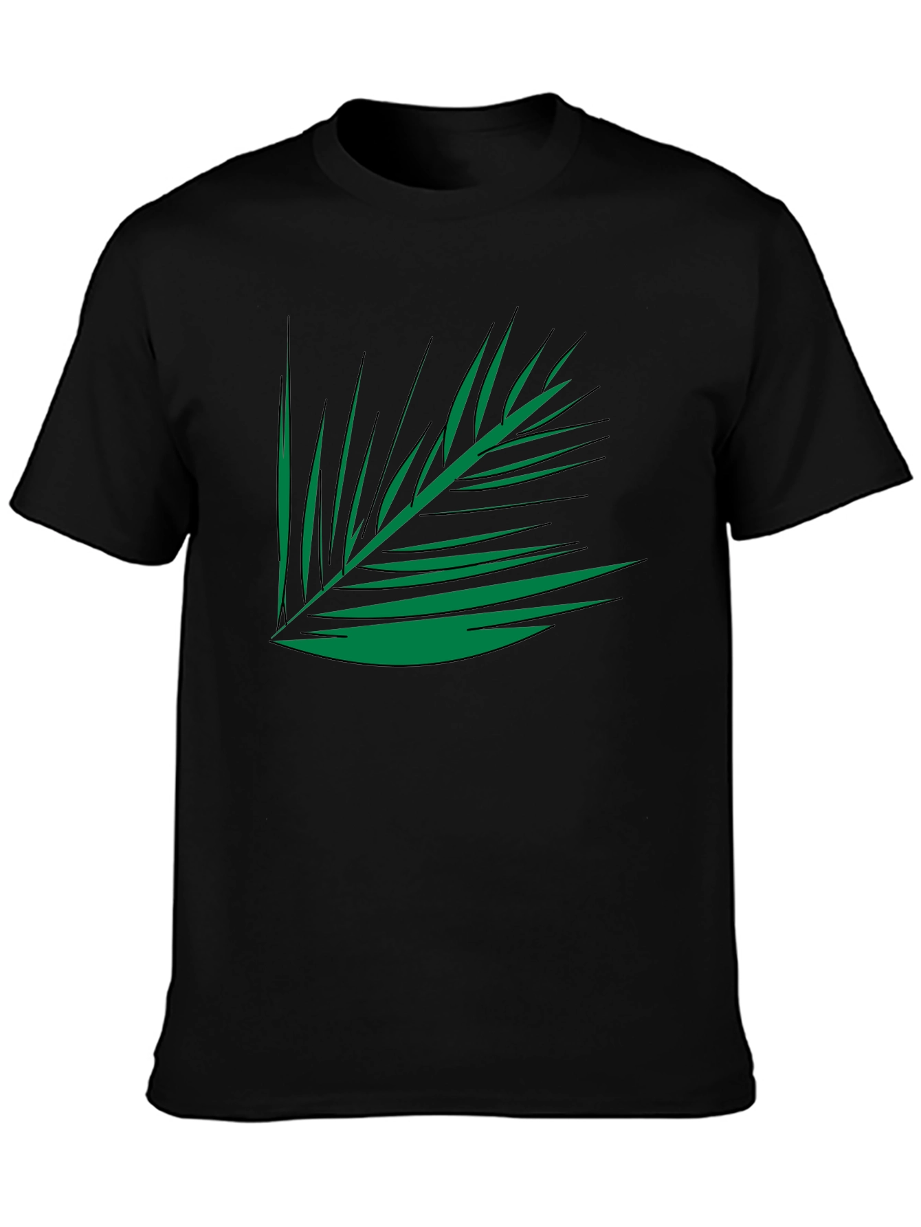 Tropical Palm Leaf Graphic Tee