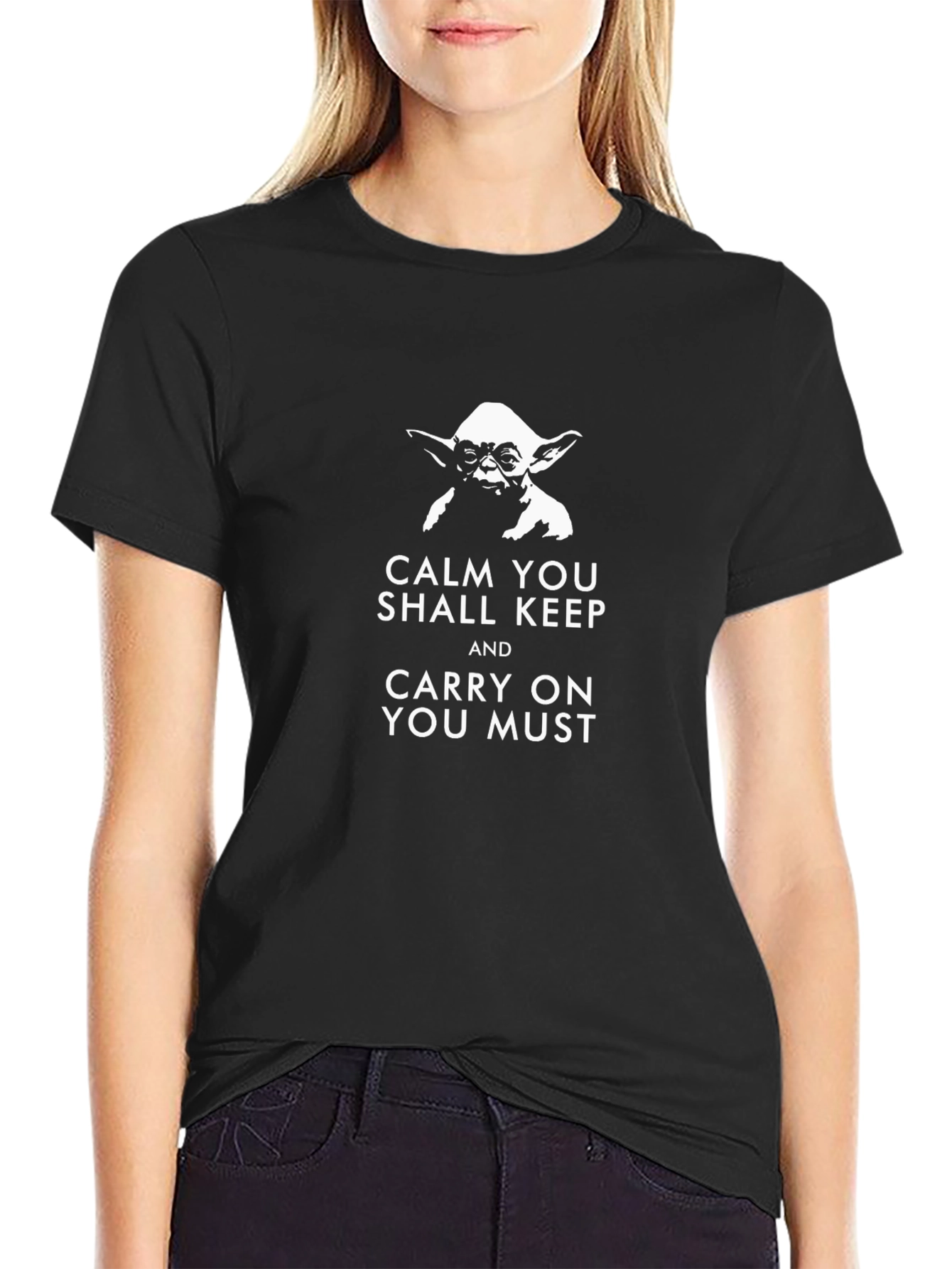Calm You Shall Keep Yoda T-Shirt