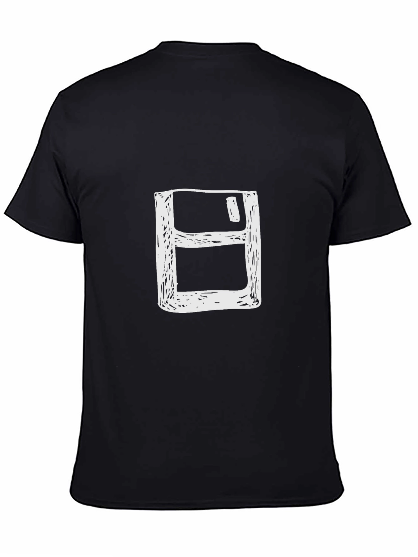 Retro Floppy Disk T-Shirt - Geeky Computer Tee