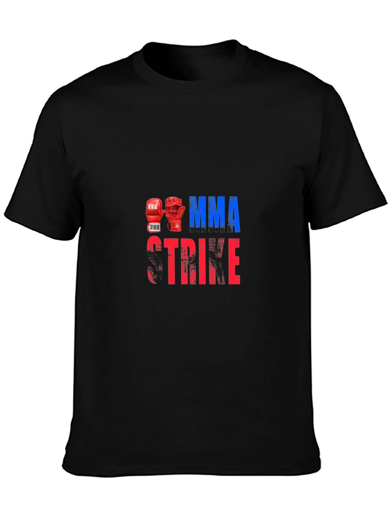 MMA Strike Graphic Tee - Boxing Glove Design