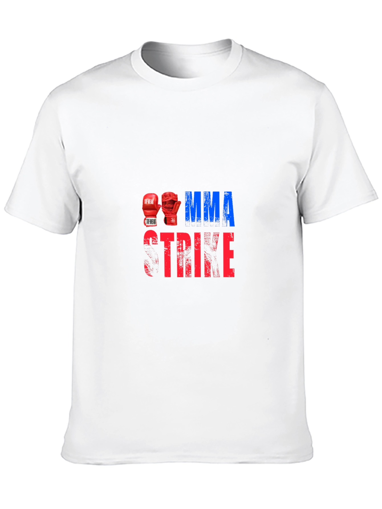 MMA Strike Graphic Tee - Boxing Glove Design