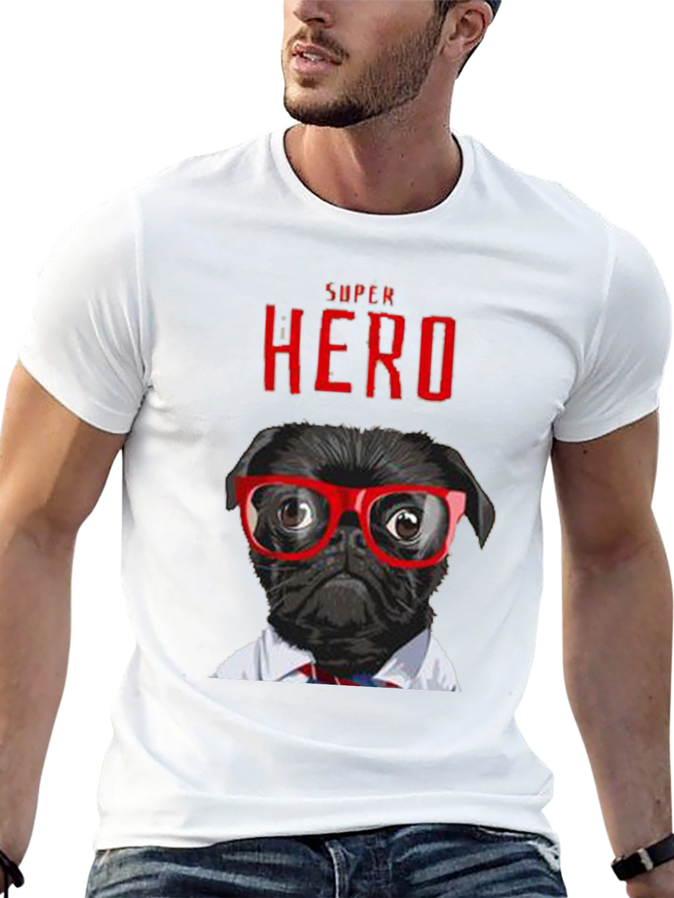 Super Hero Dog T-Shirt