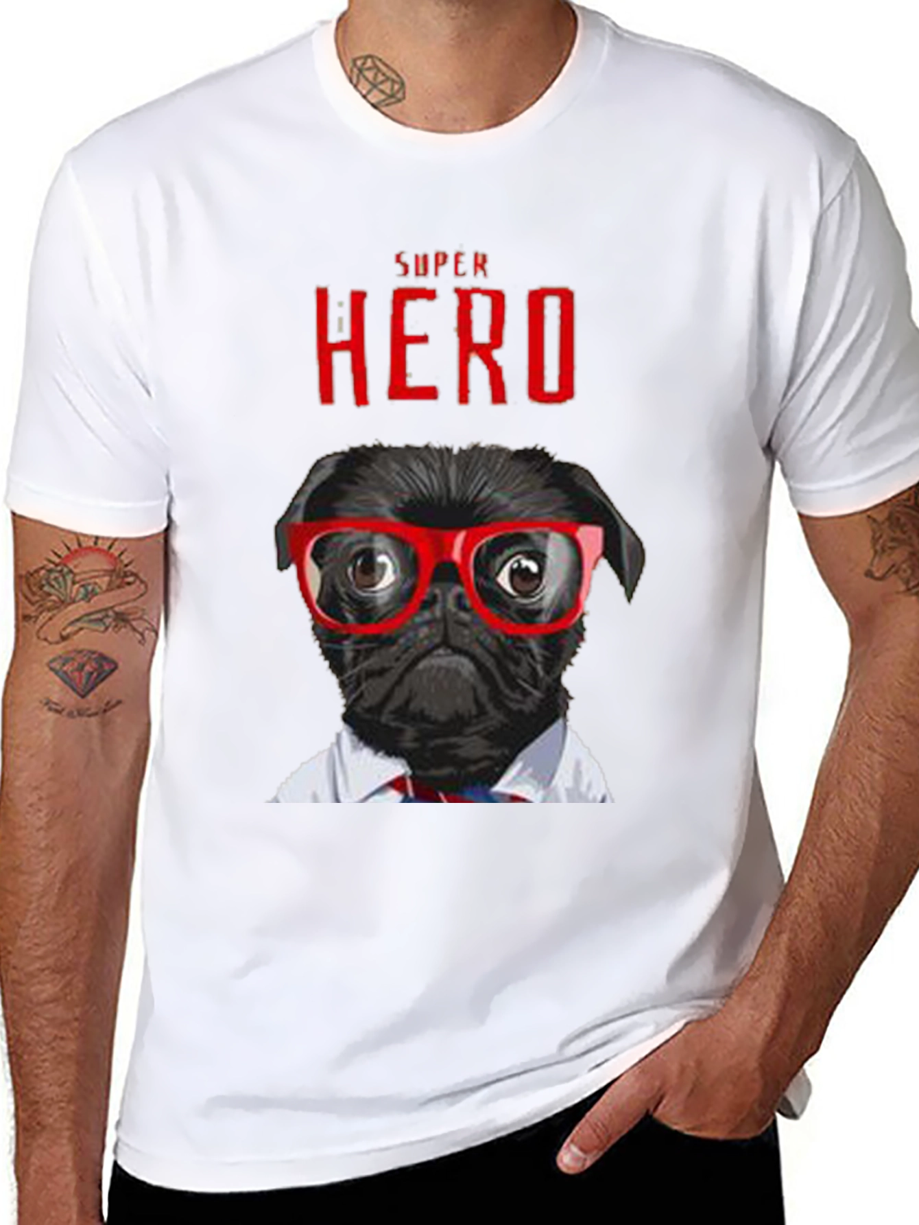 Super Hero Dog T-Shirt