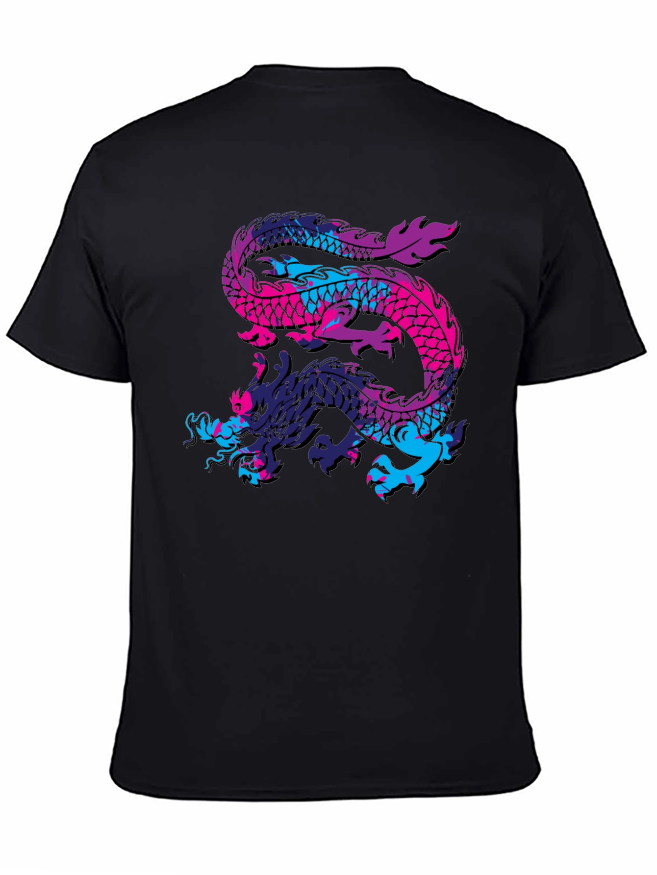 Dragon Graphic Black T-Shirt