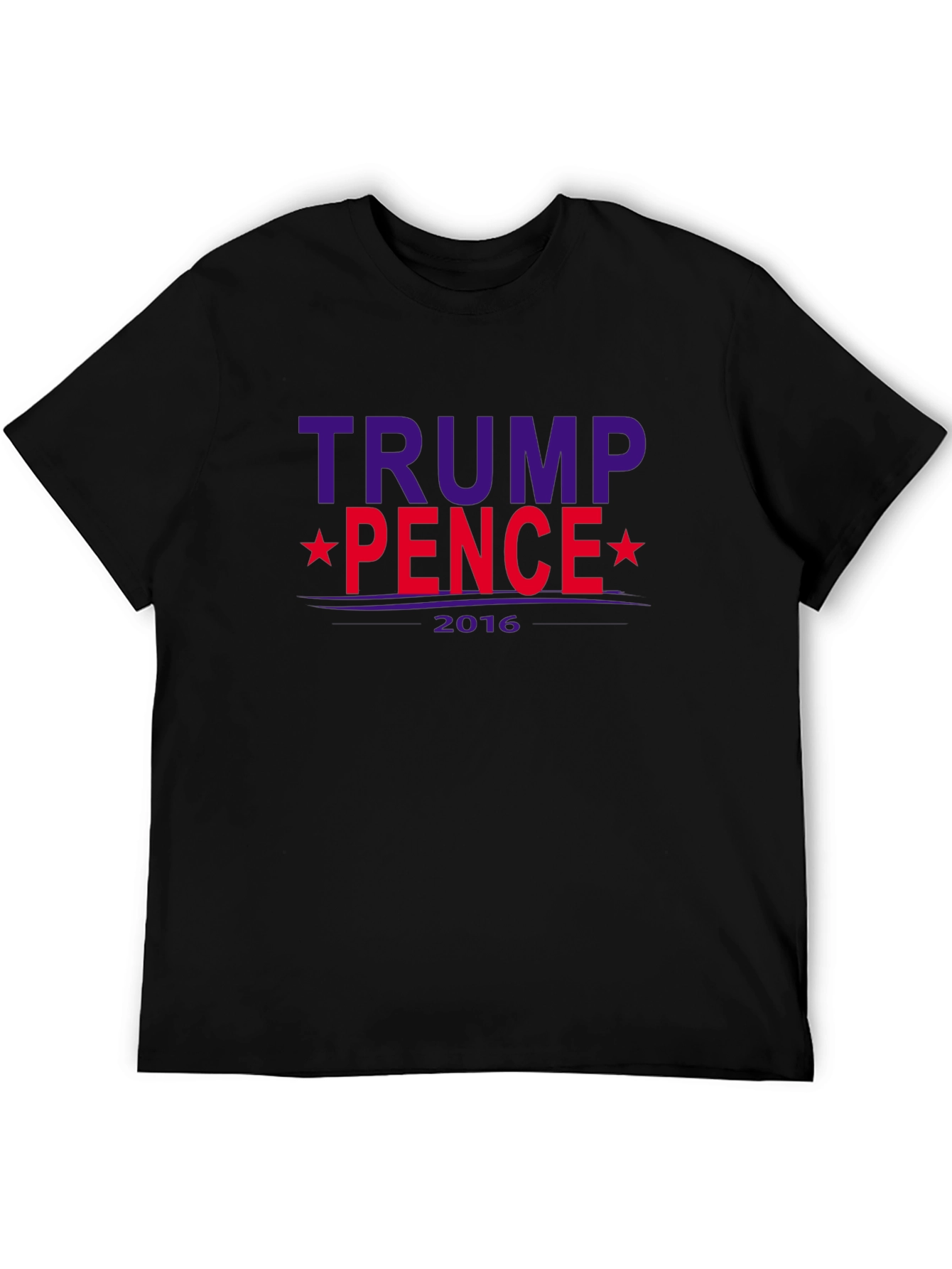 Trump Pence 2016 Graphic Print T-Shirt