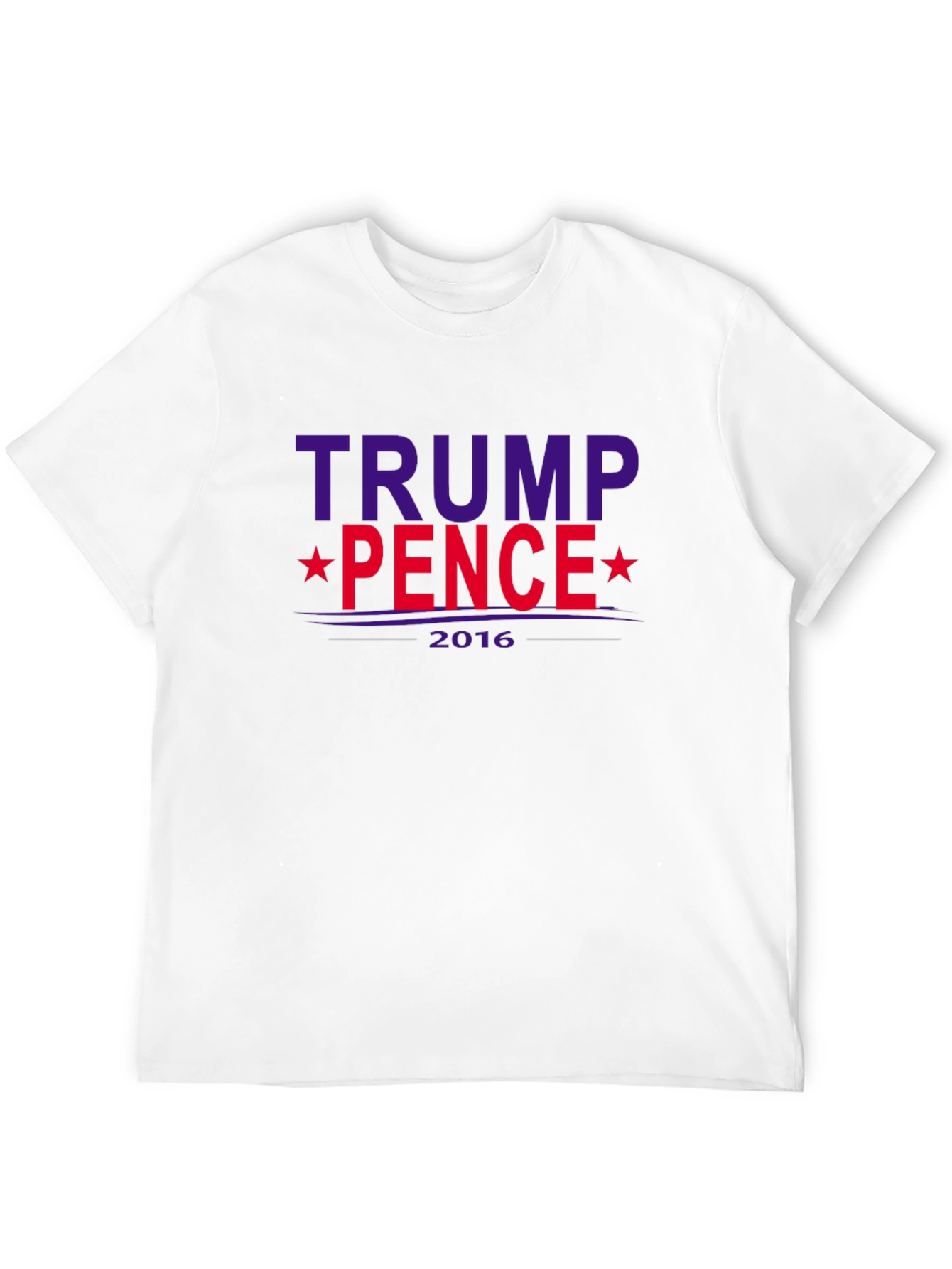 Trump Pence 2016 Graphic Print T-Shirt